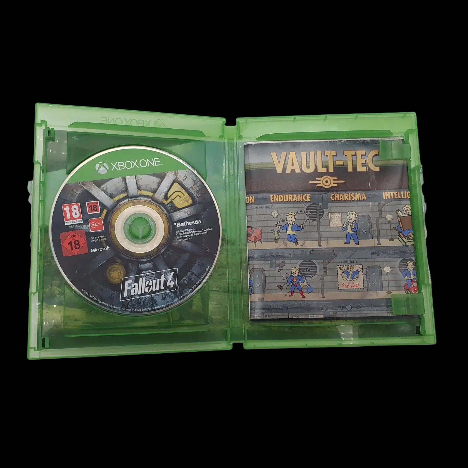 Fall Out 4 Microsoft Xbox One Bethesda 2015 Video Game Cib