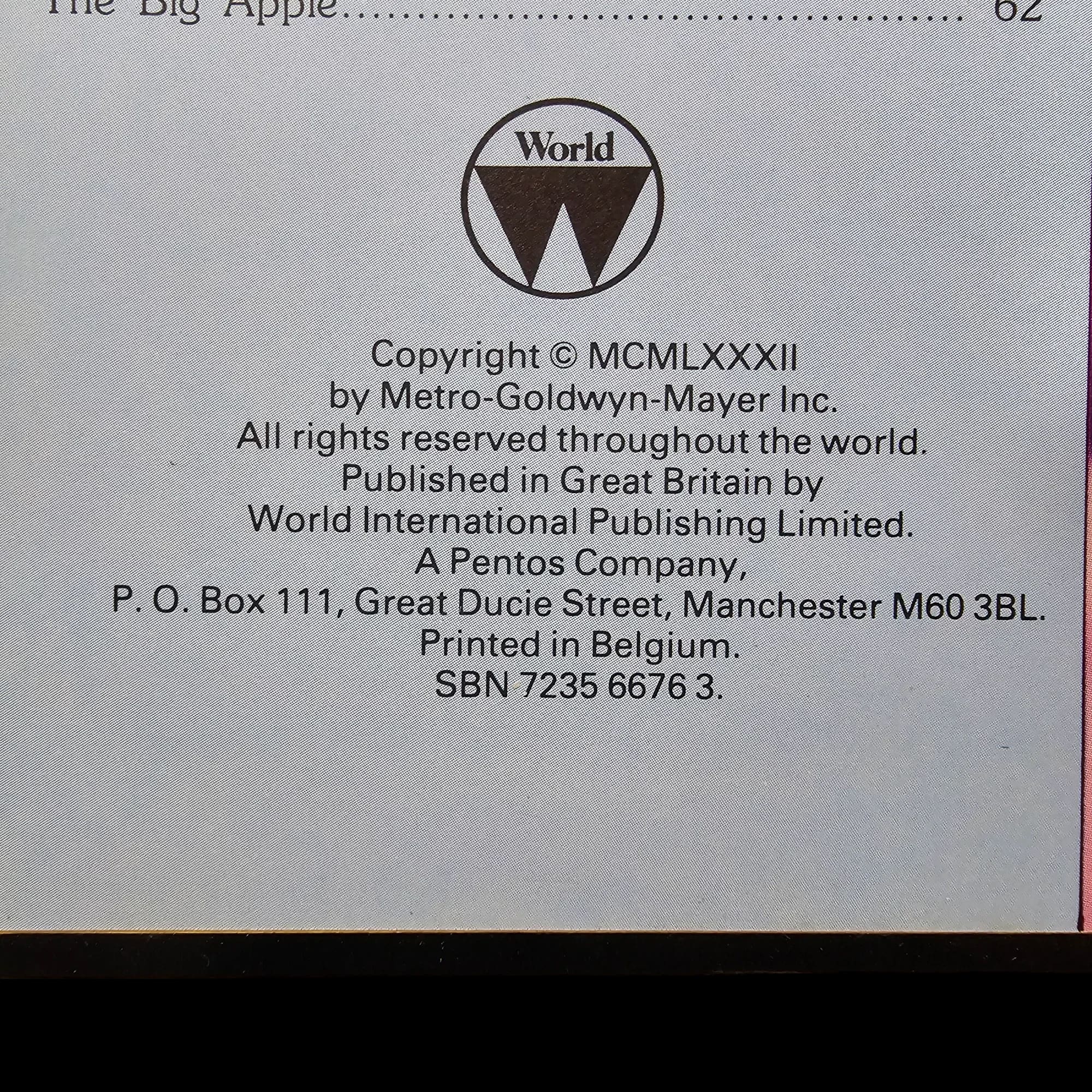 Fame Book BBC TV 80s Show 723566763 - Books - World