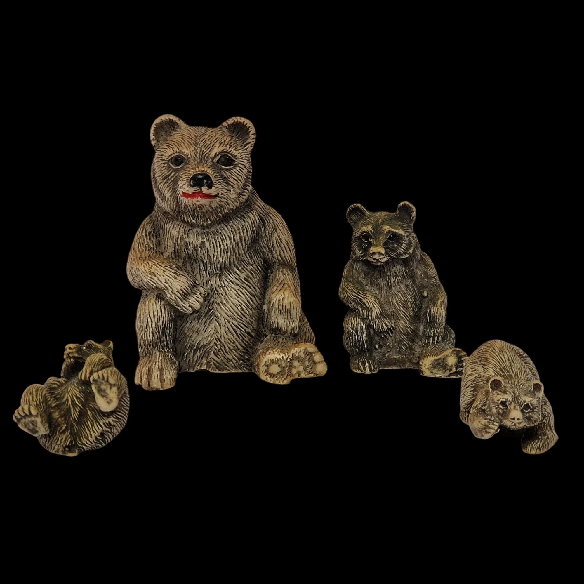 Family Of Four Ceramic Bear - Bears - Unbranded - 1 - 3042