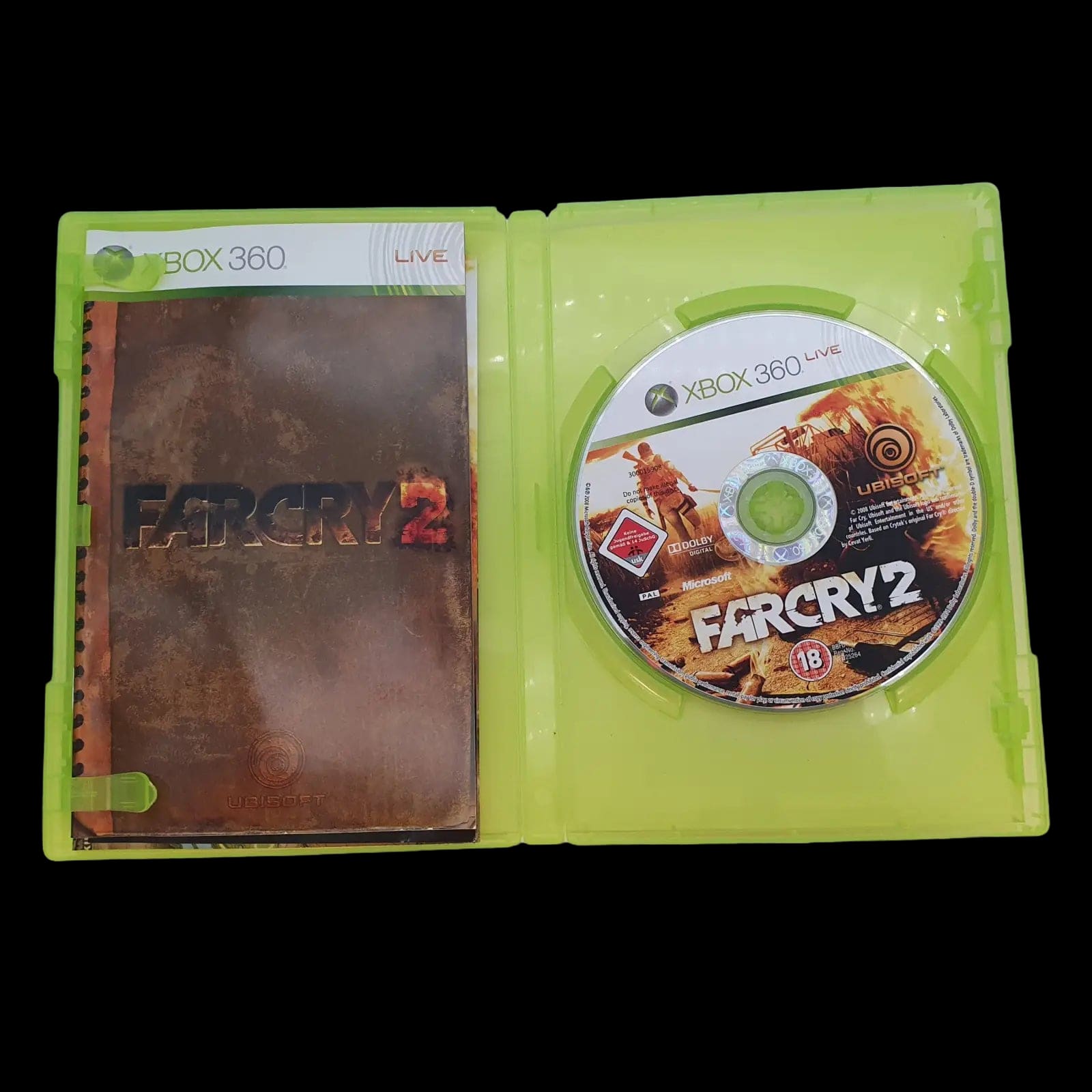 Far Cry 2 Microsoft Xbox 360 Ubisoft 2008 Video Game Cib