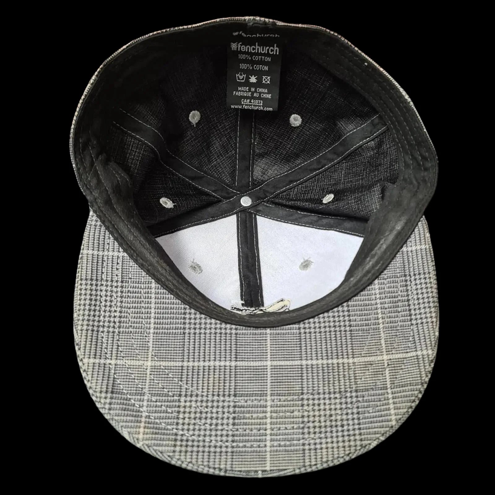 Fenchurch Grey Check Cap - Hats - 4 - 642