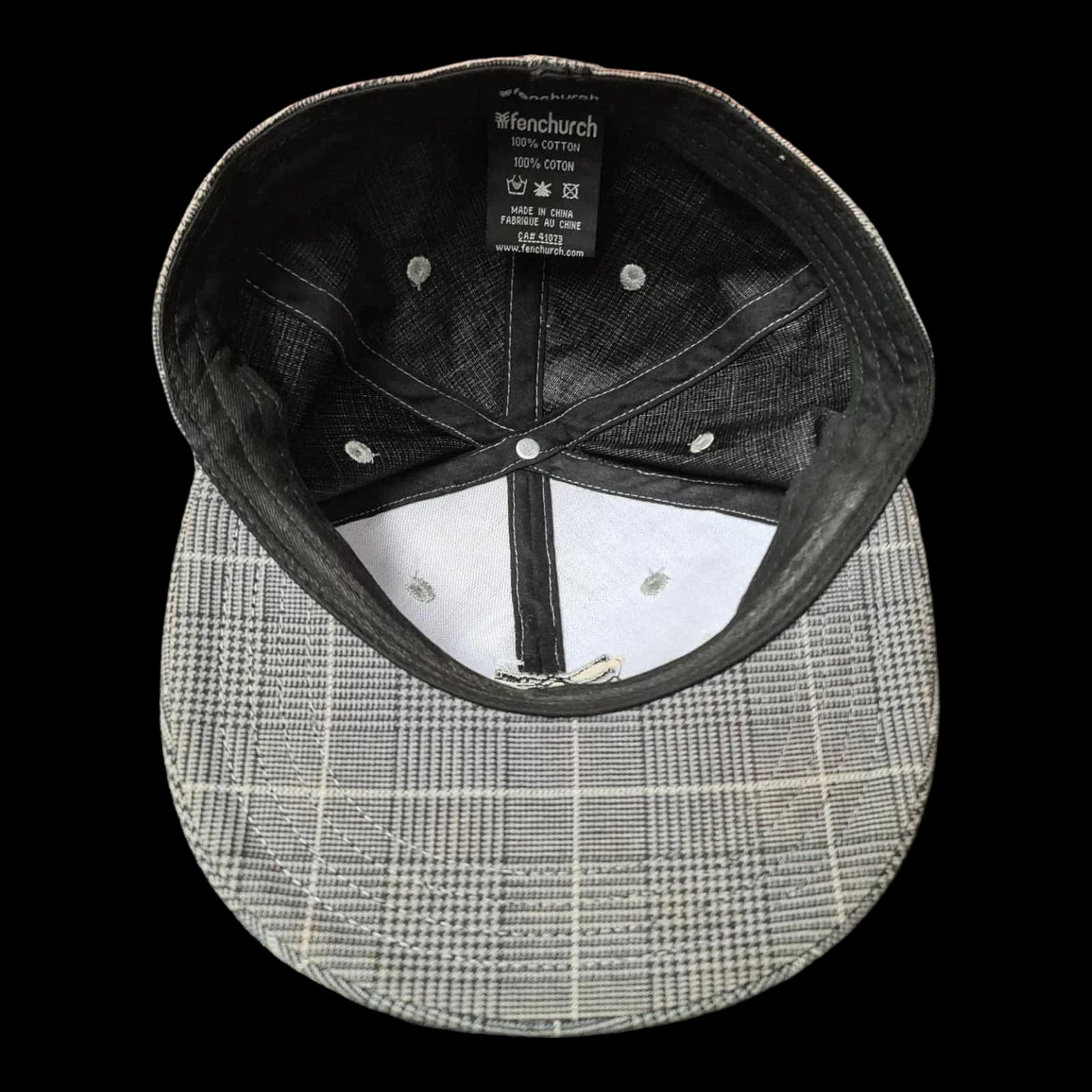 Fenchurch Grey Check Cap - Hats - 4 - 642