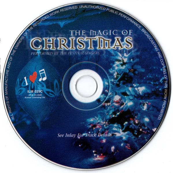 The Festival Singers - Magic Of Christmas (cd)- Preloved