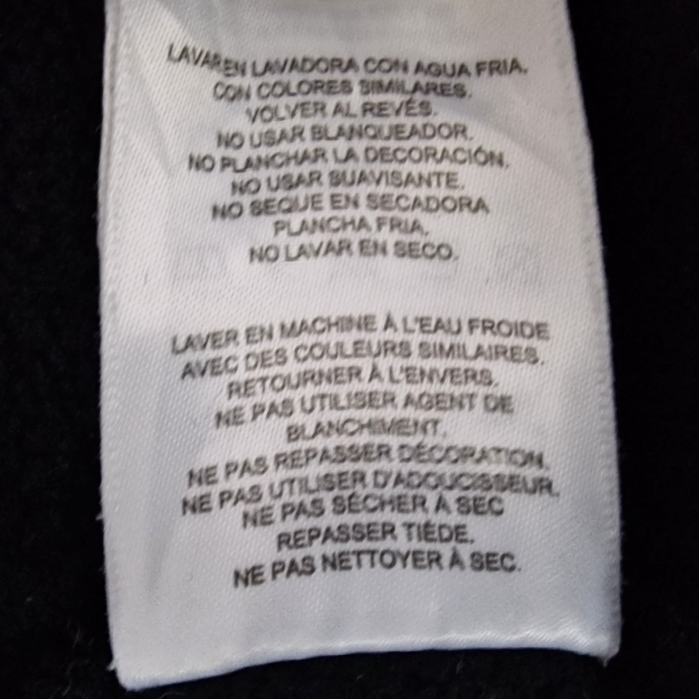 Fila Italia Unisex Black Crew Neck International Sport