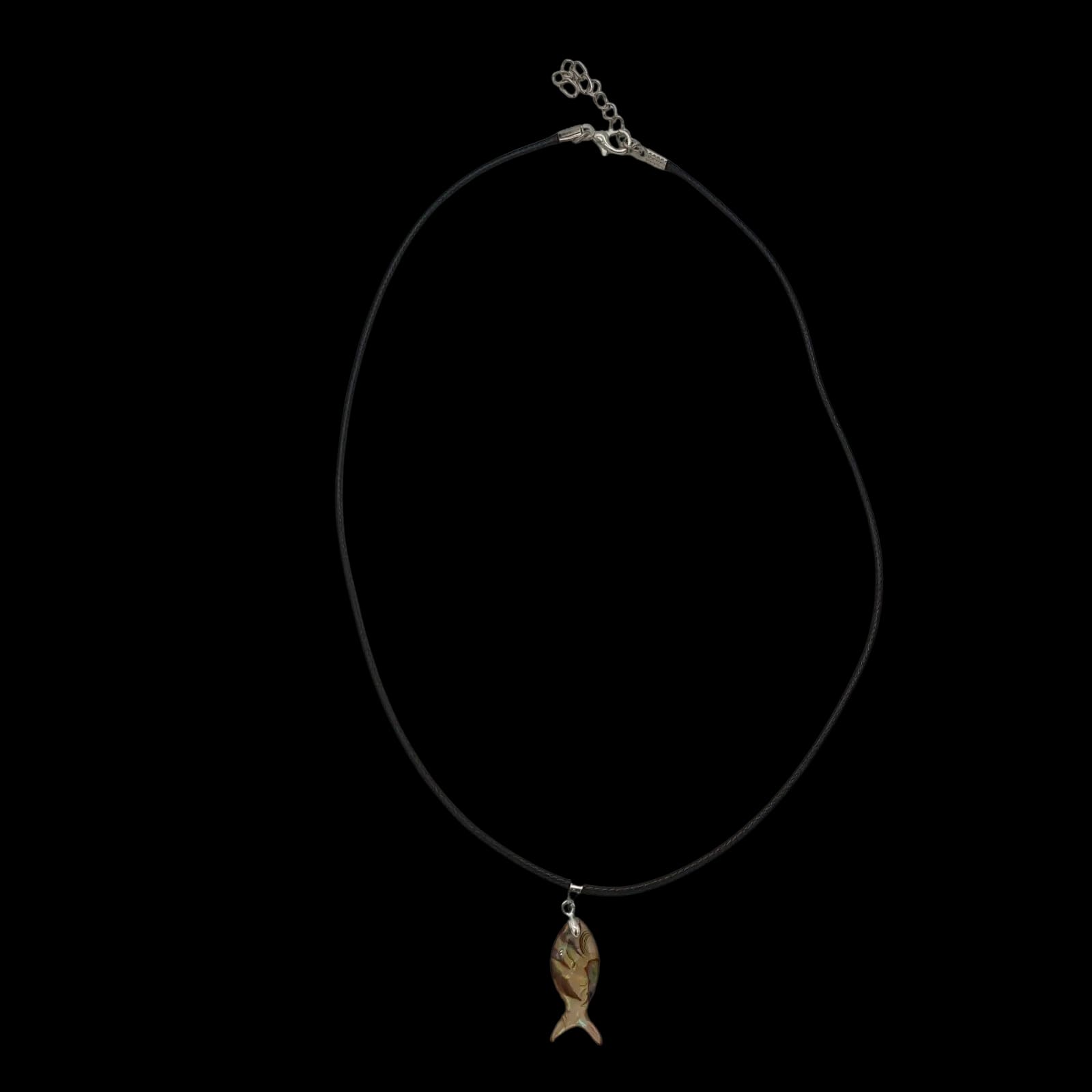 Fish Aquatic Ocean Necklace Colourful Pendant Charm