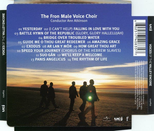 The Fron Male Voice Choir* - Voices Of Valley Encore (cd