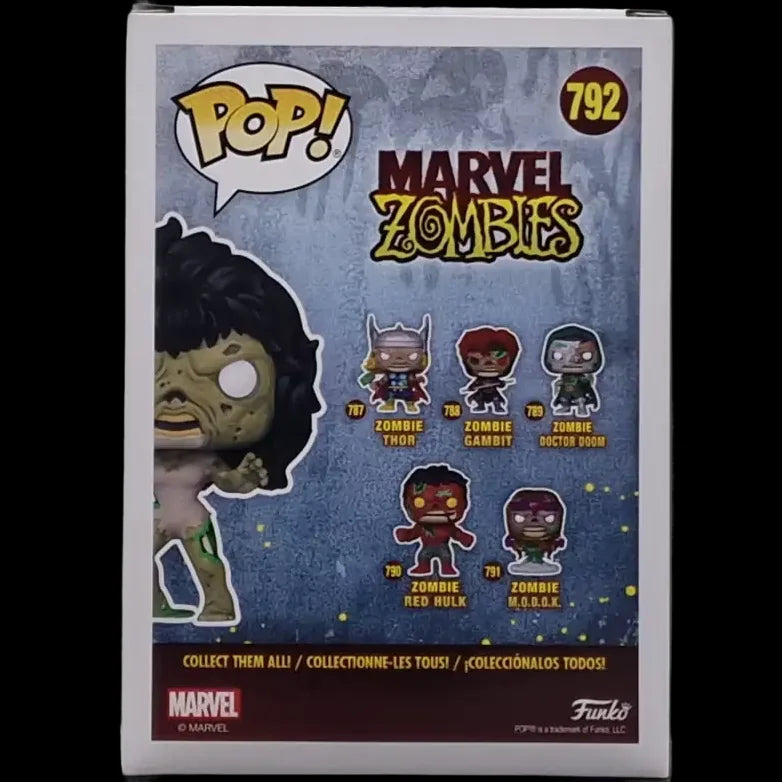 Funko Pop Marvel Zombies Zombie She Hulk 792 Horror Vinyl