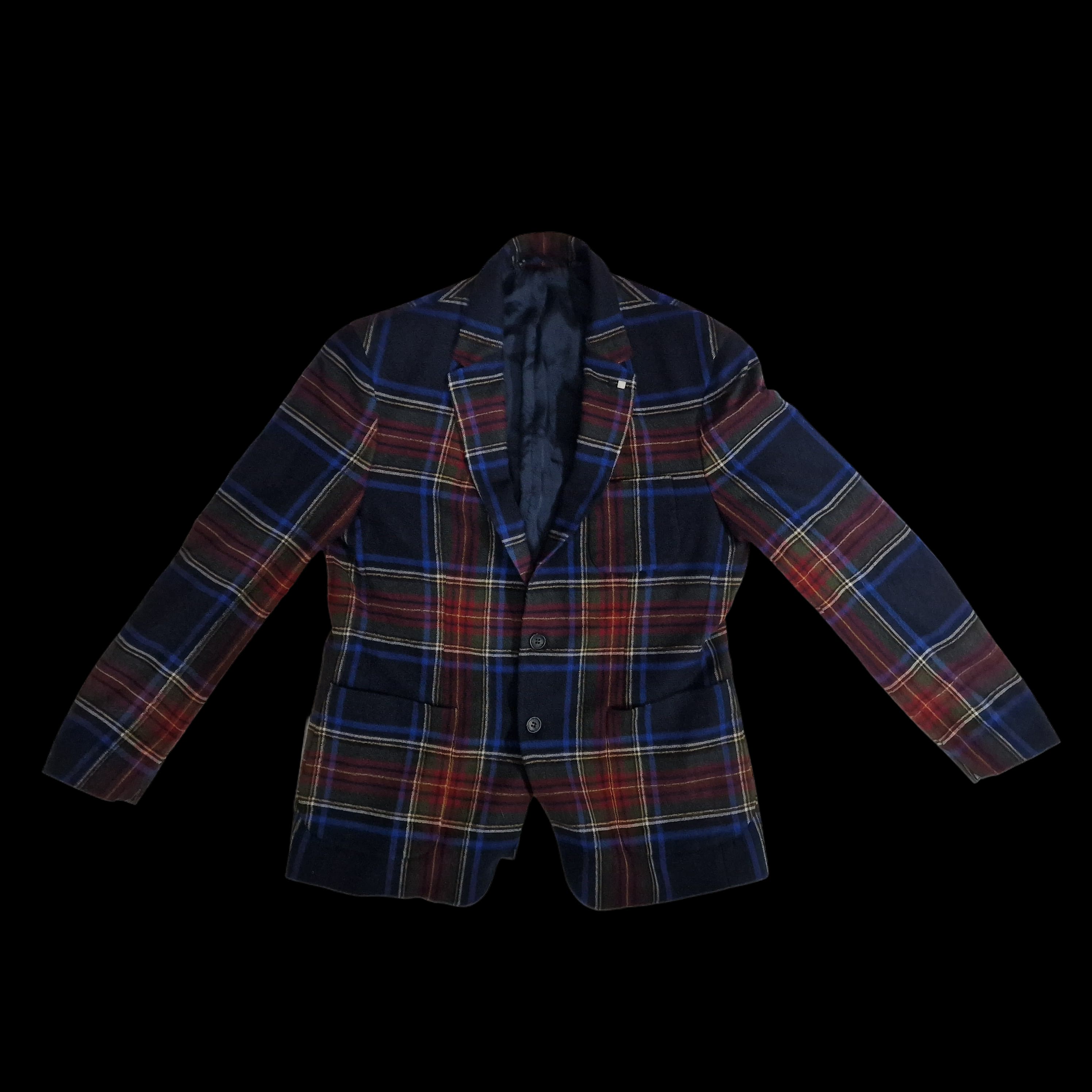 Gant Mens Tartan Blazer UK42 Slim - 3 - 3337