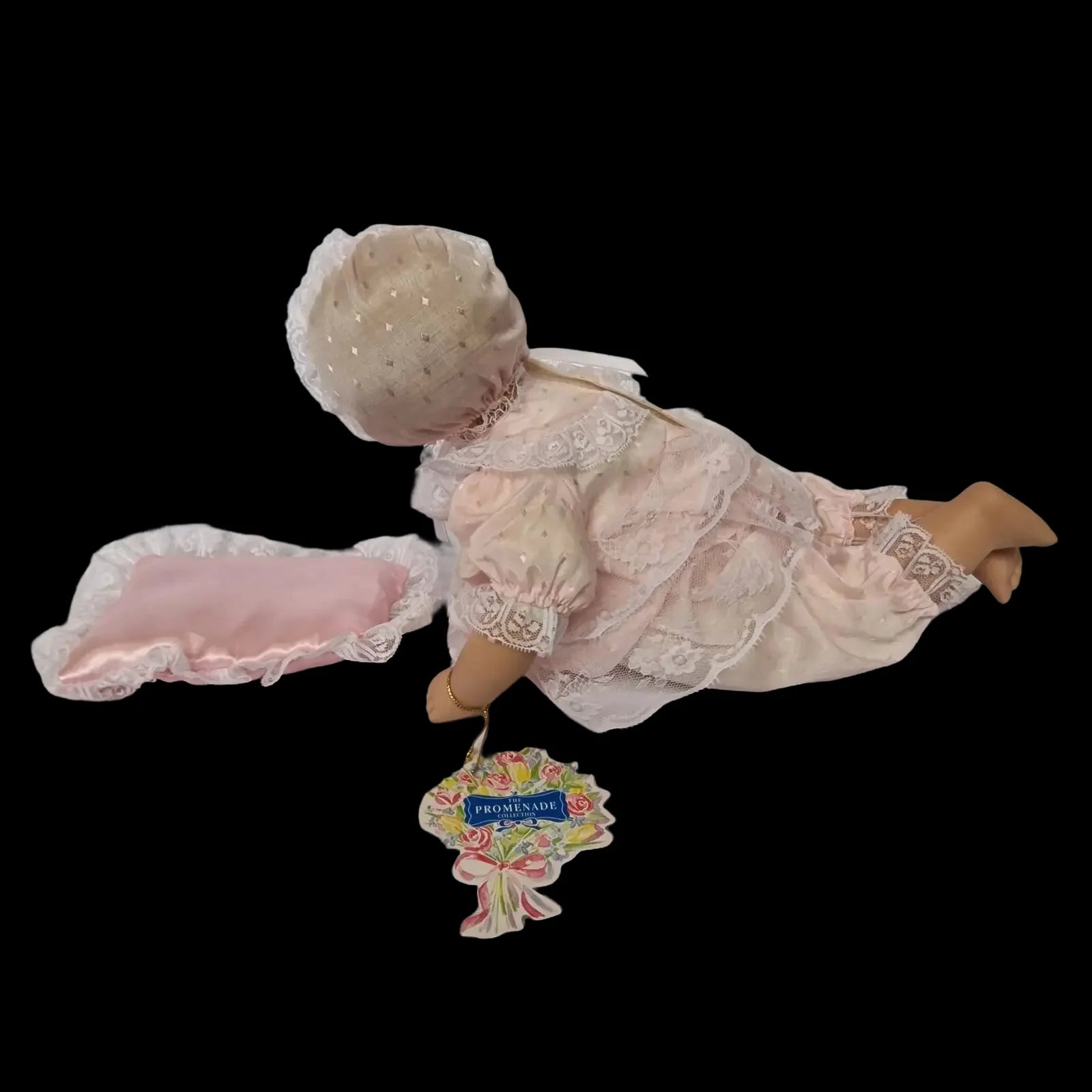Girl Crawling Baby Doll Eugeine Fine Bisque Porcelain