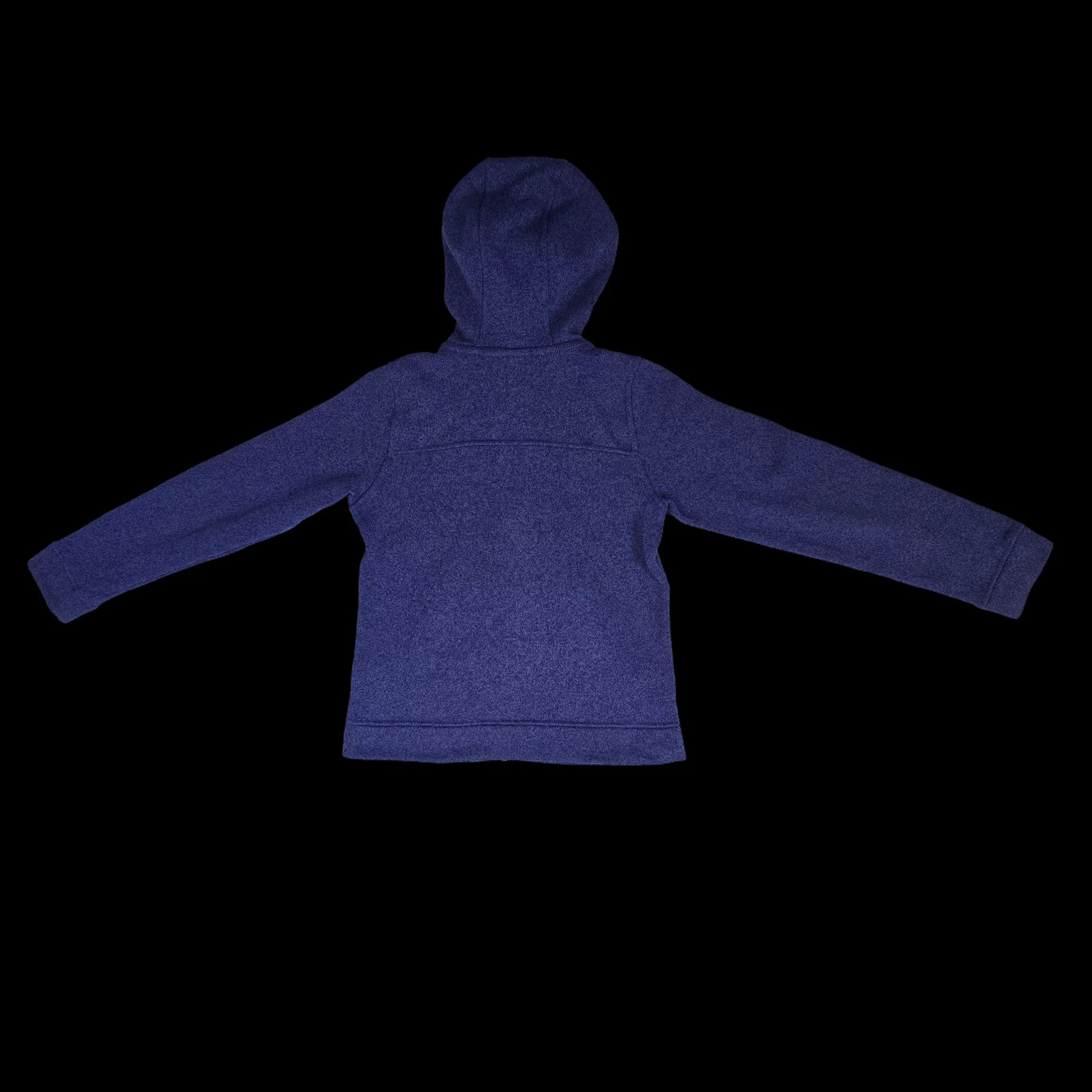 Girls Patagonia Purple Hooded Fleece Jacket Large - 5 - 3469