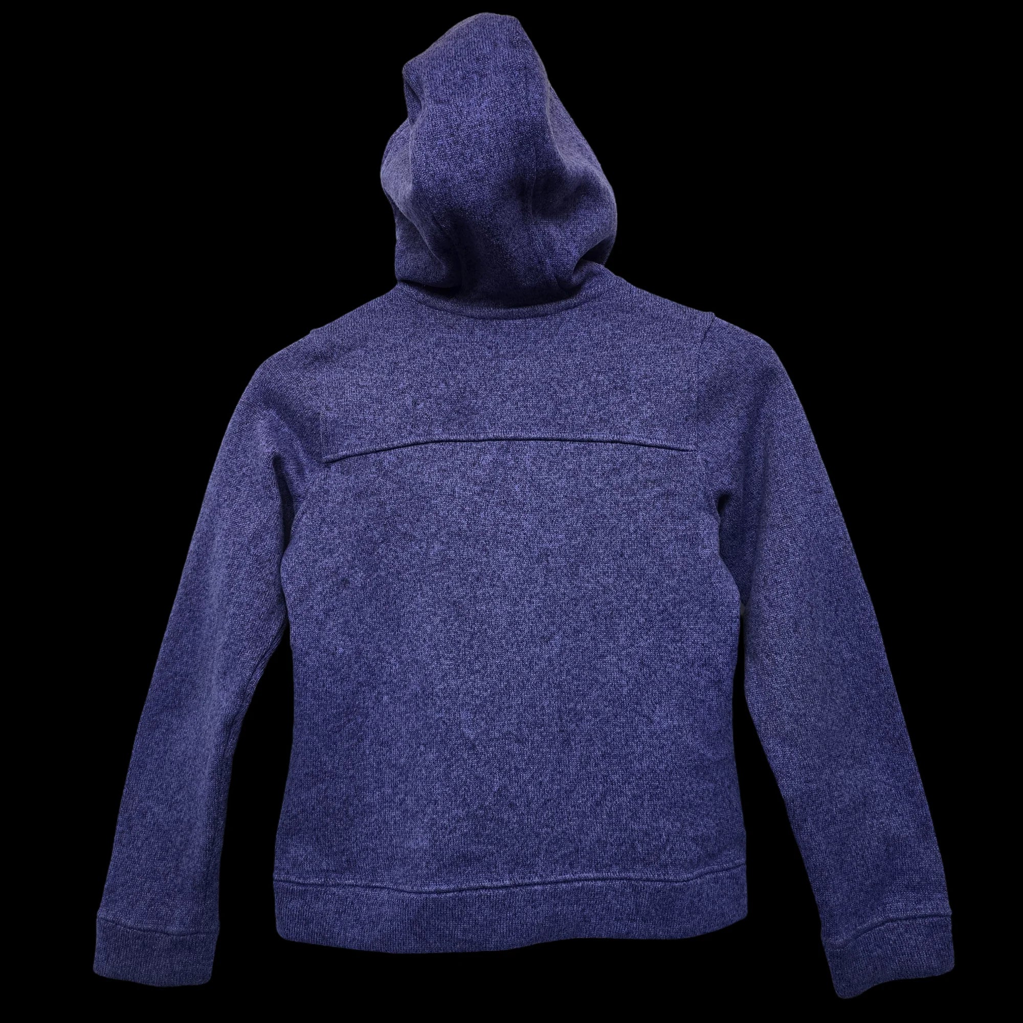 Girls Patagonia Purple Hooded Fleece Jacket Large - 3 - 3469