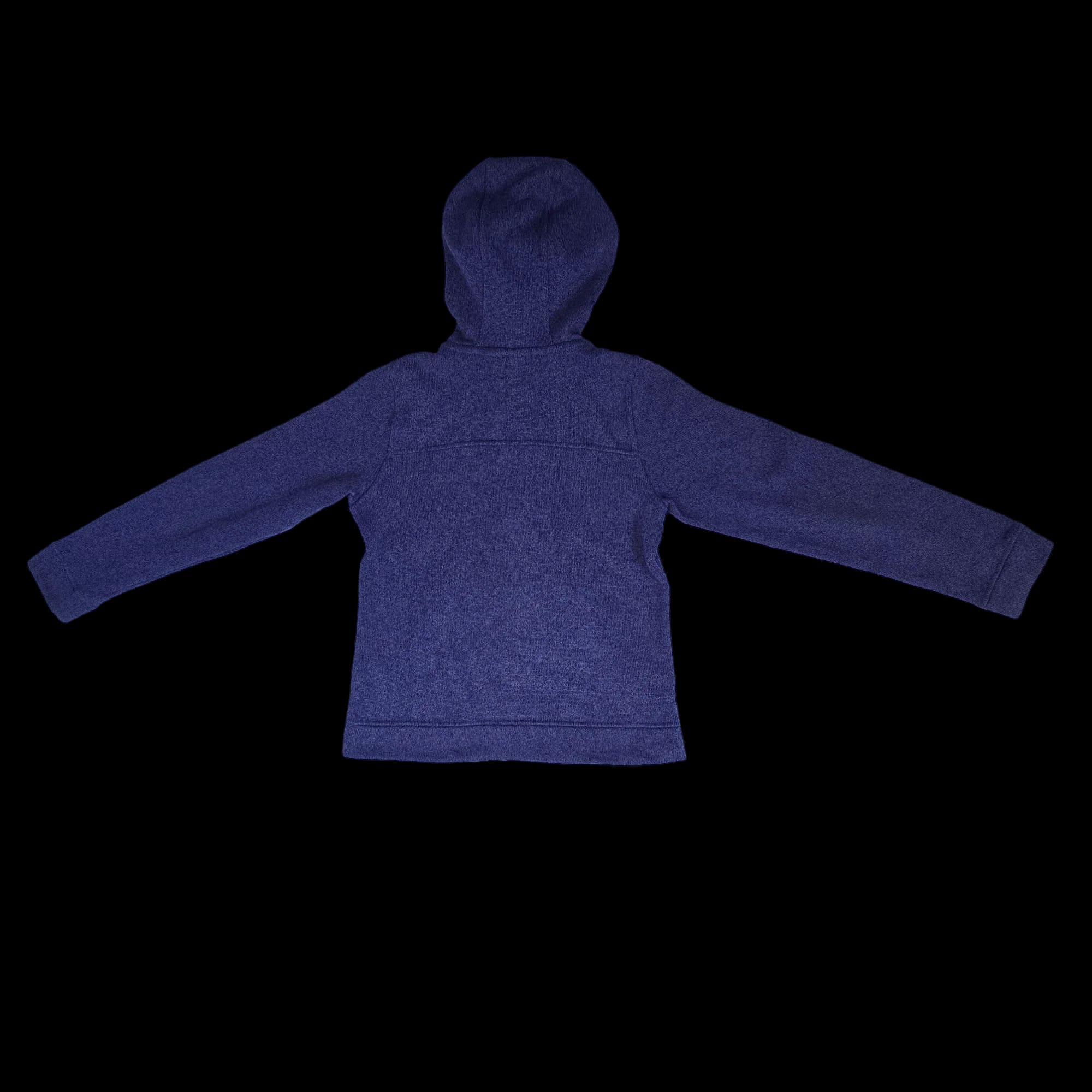 Girls Patagonia Purple Hooded Fleece Jacket Large - 5 - 3469