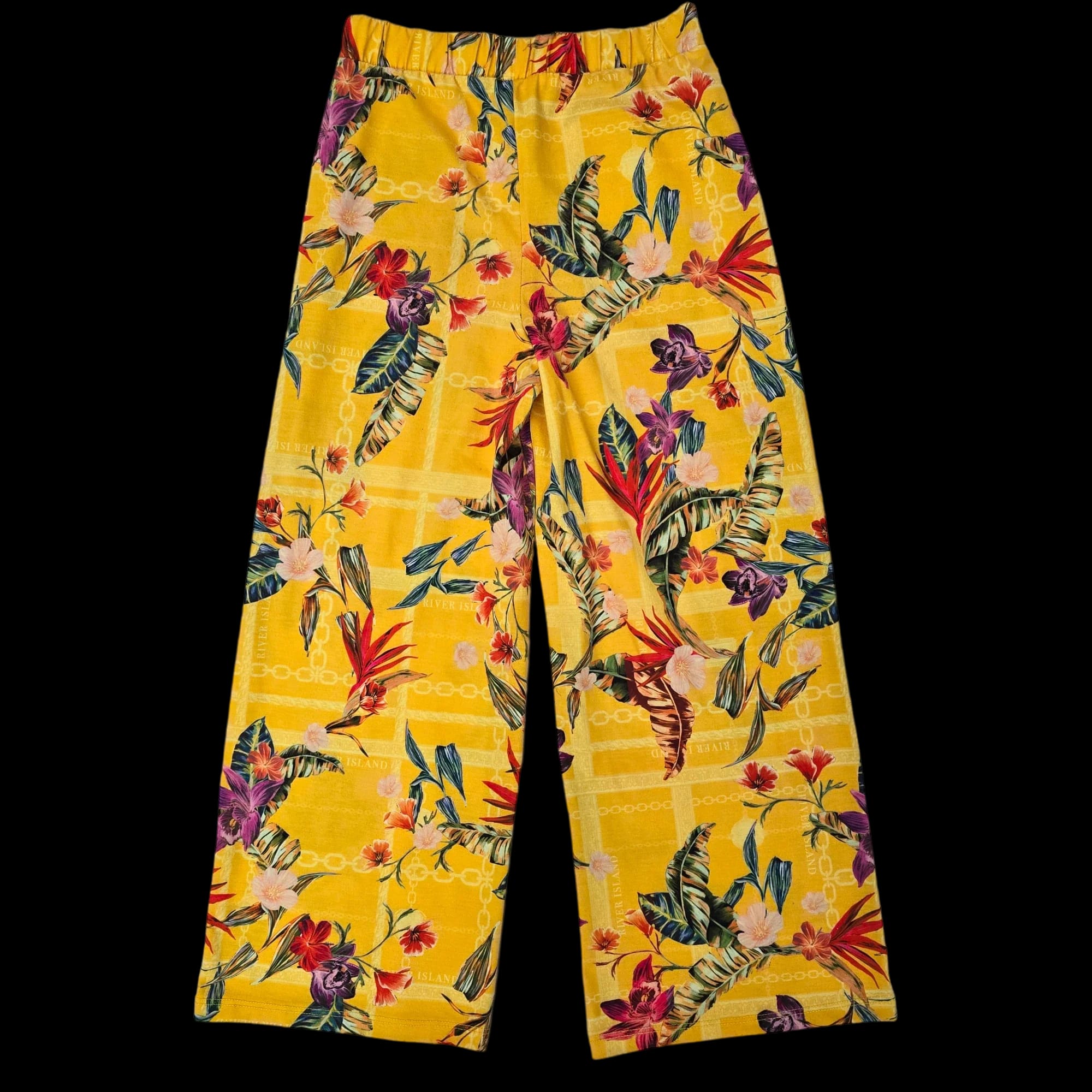 Girls River Island Floral Outfit 7-8 Years - Trousers - 3