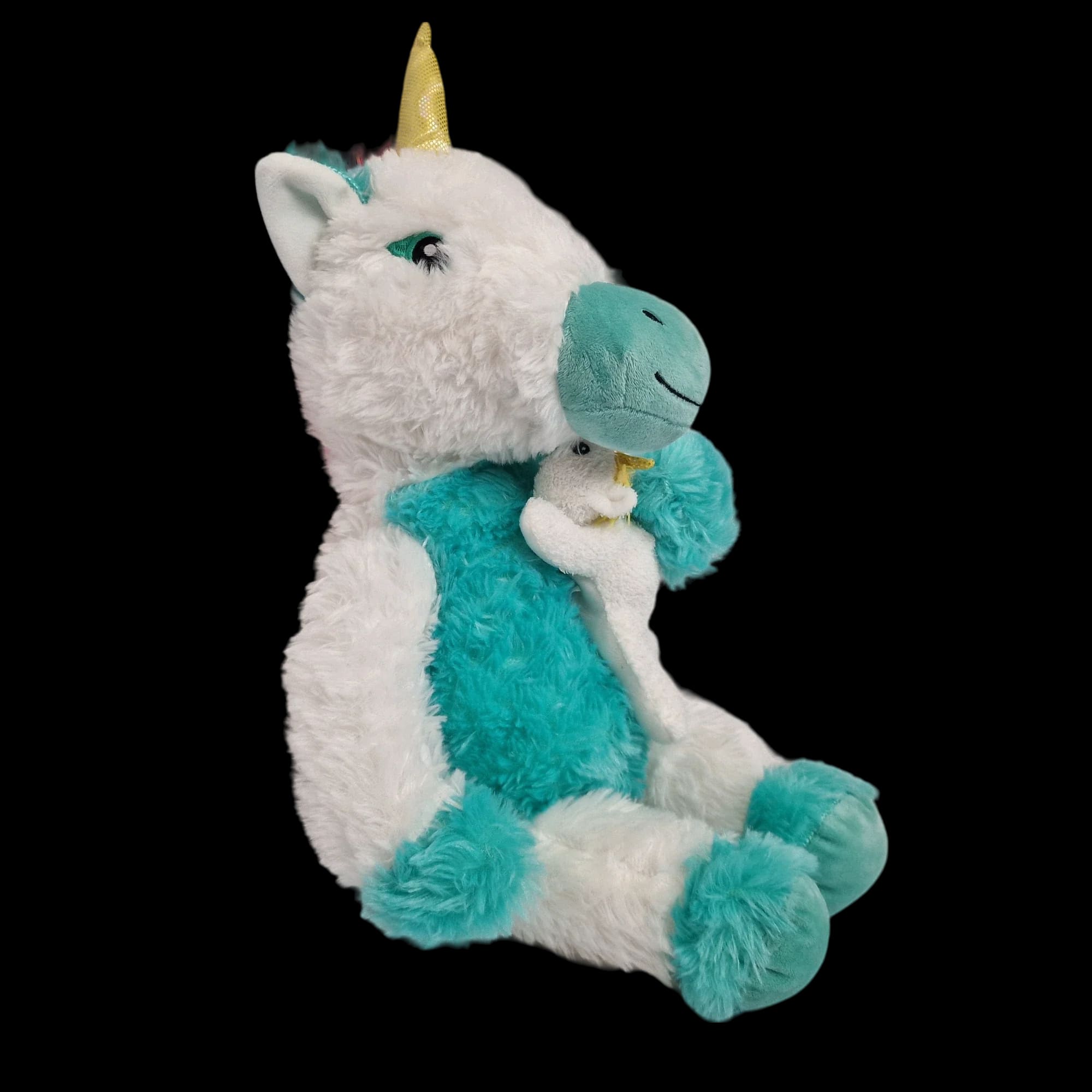 Goffa Unicorn Mother And Baby Soft Toy Cute Stuffed Animal