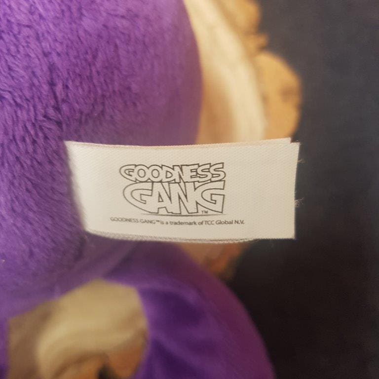 Goodness Gang Aubergine Plush Purple Soft Cuddly Toy Co-op