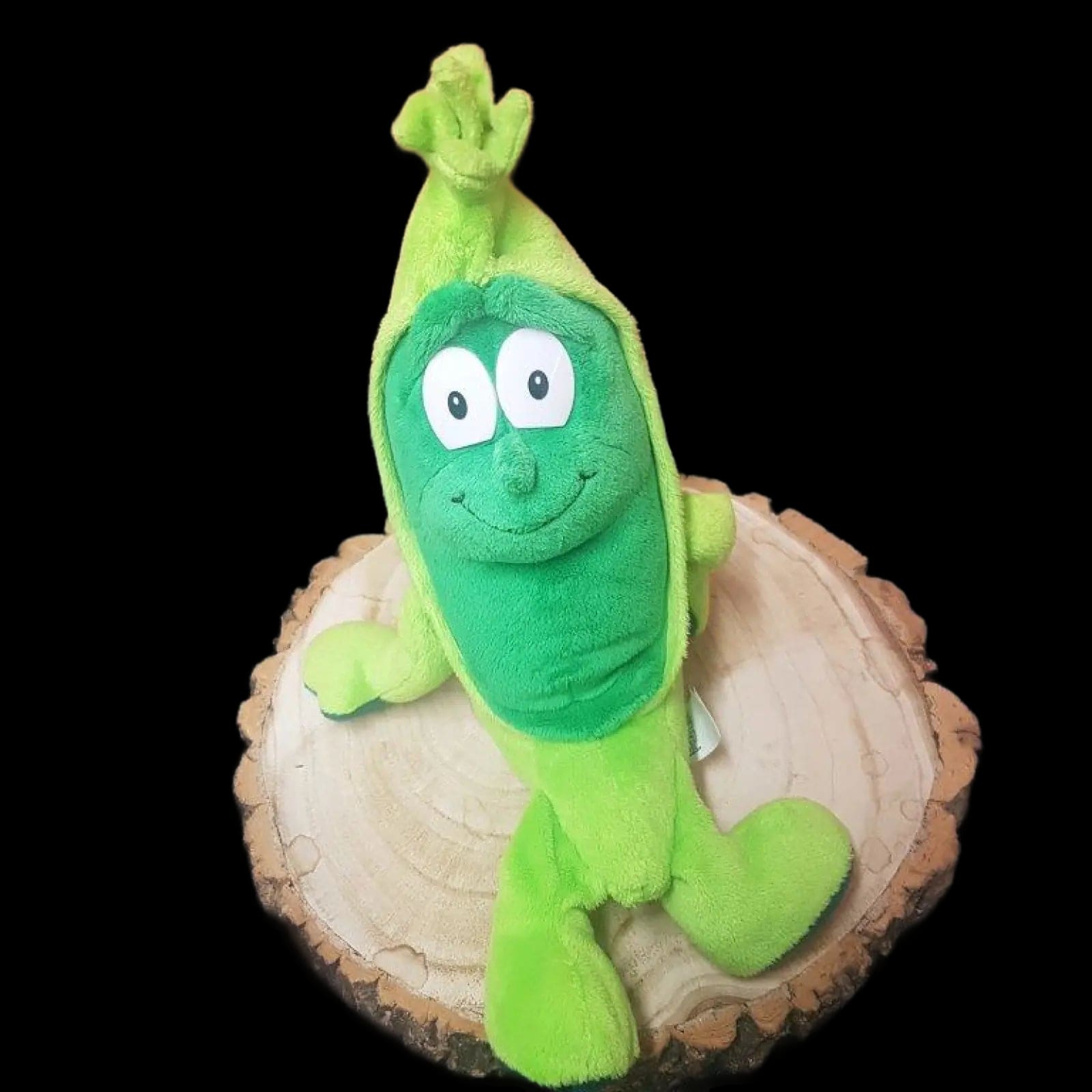 Goodness Gang Peas Plush Green Soft Cuddly Toy Co-op Fruit