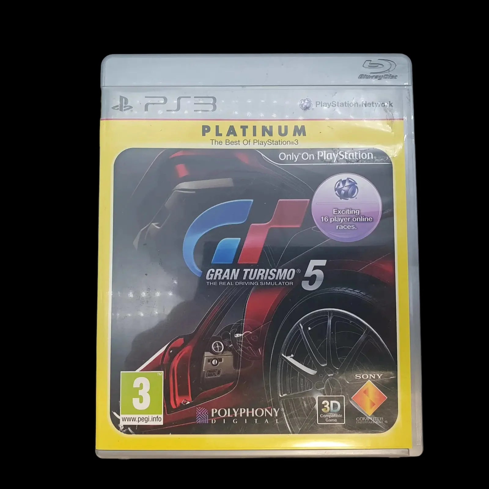 Gran Turismo 5 Sony Playstation 3 Ps3 2011 Video Game