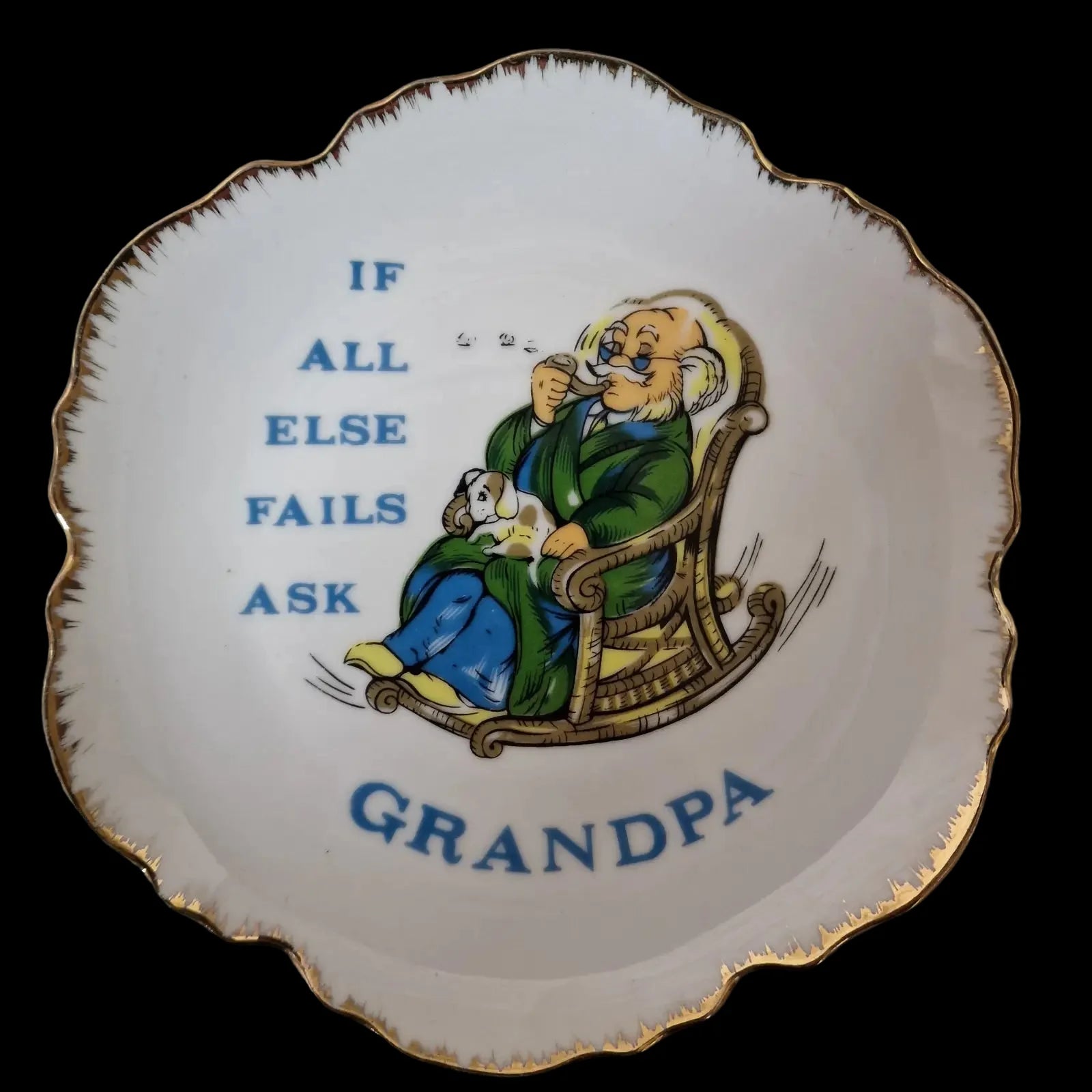 Grandma & Grandpa Ornamental Plate - Unbranded - 2 - 1362