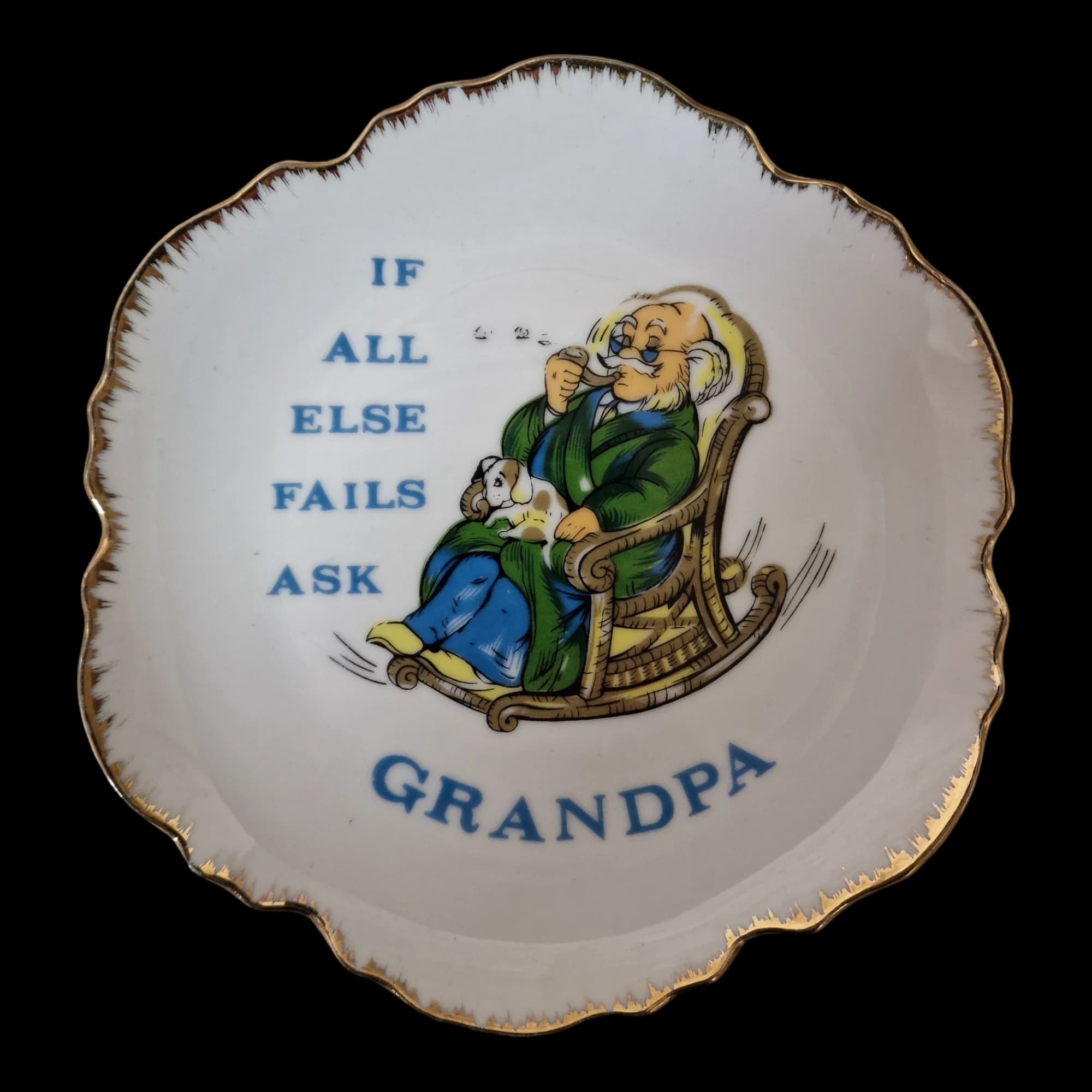 Grandma & Grandpa Ornamental Plate - Unbranded - 2 - 1362