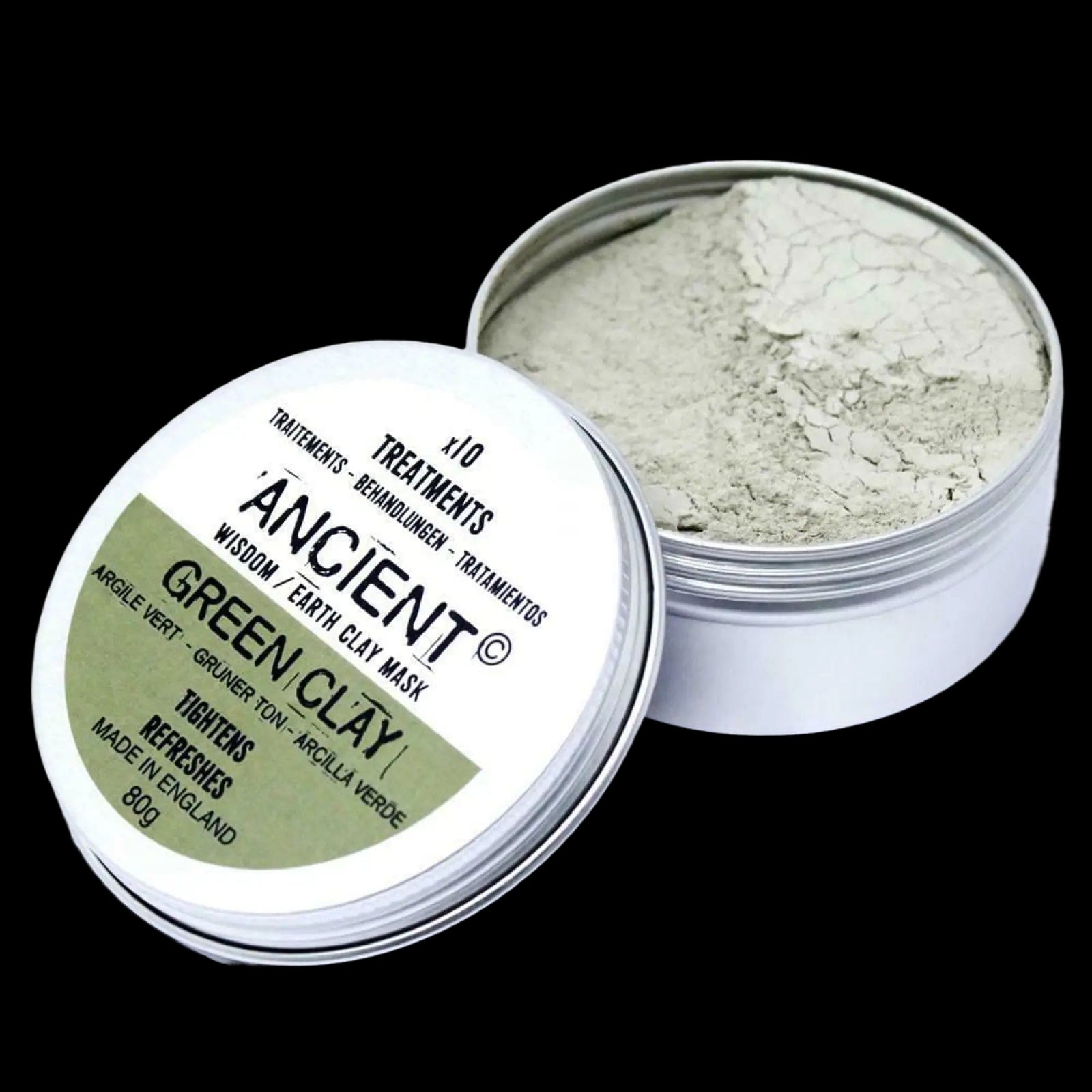 Green Clay Skin Mask 80g - Care Masks & Peels - Ancient