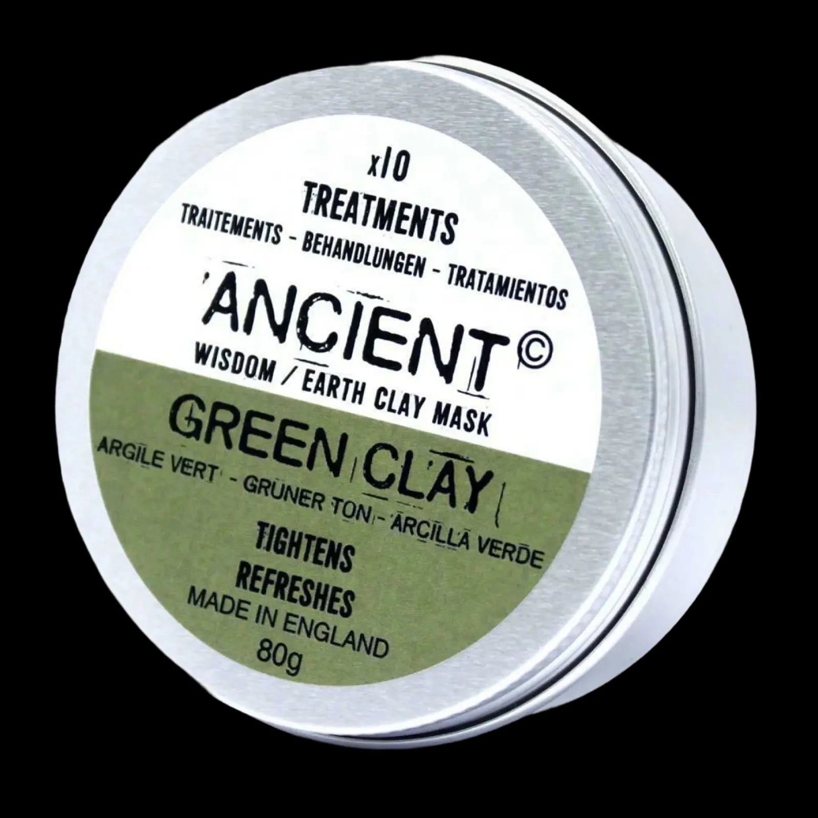 Green Clay Skin Mask 80g - Care Masks & Peels - Ancient
