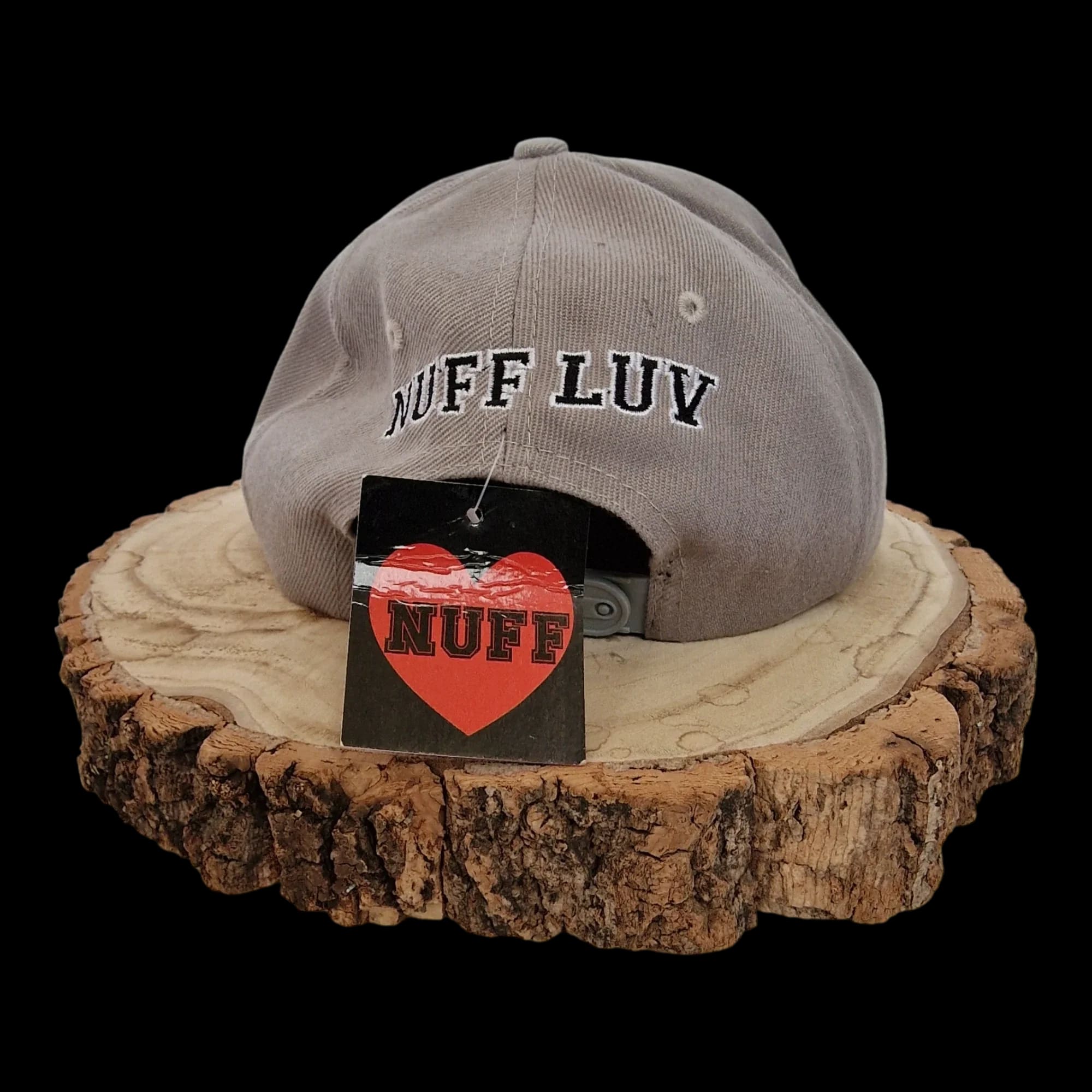 Grey Nuff Love adjustable Baseball Cap - Hats - 2 - 2924