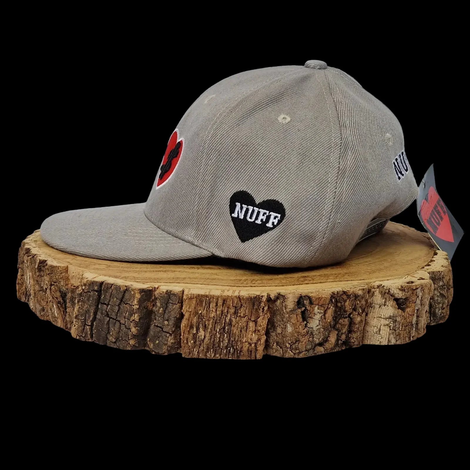 Grey Nuff Love Baseball Cap - Hats - 4 - 2924