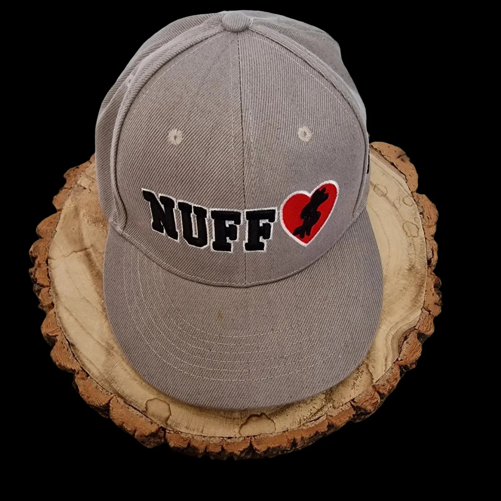 Grey Nuff Love Baseball Cap - Hats - 1 - 2924