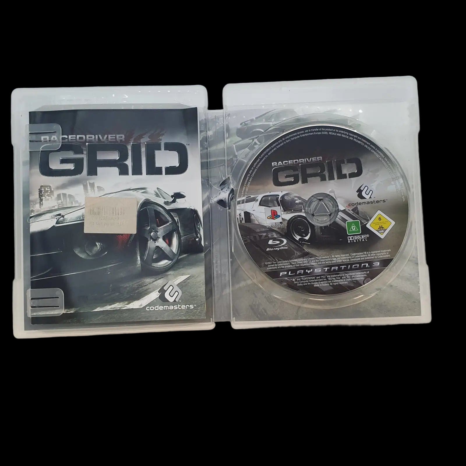 Grid Race Driver Sony Playstation 3 Codemasters 2008 Video