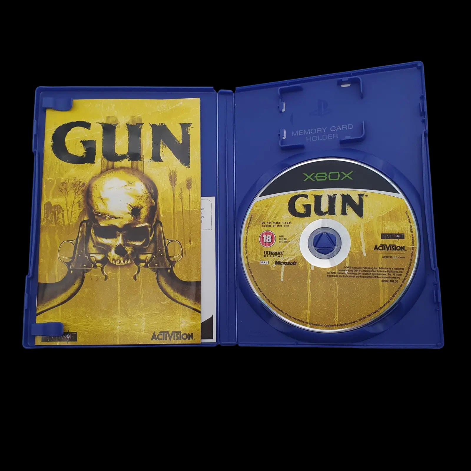 Gun Sony Playstation 2 Ps2 Activision 2005 Video Game Cib