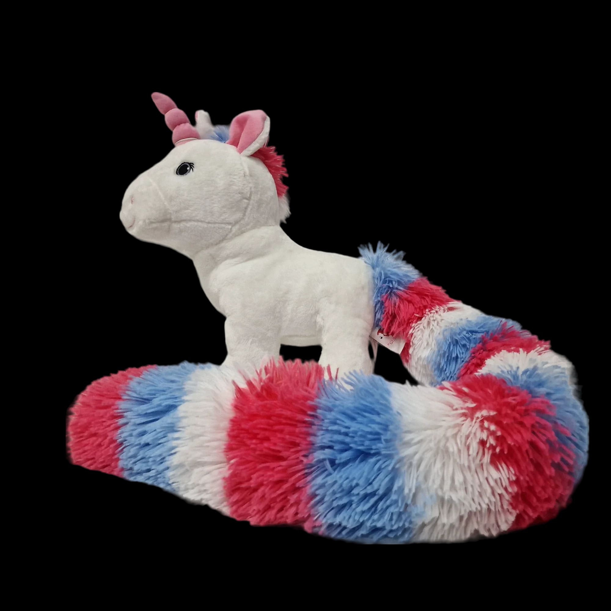 Gund Unicorn Fantasy Plush Soft Toy Long Rainbow Tail Cute