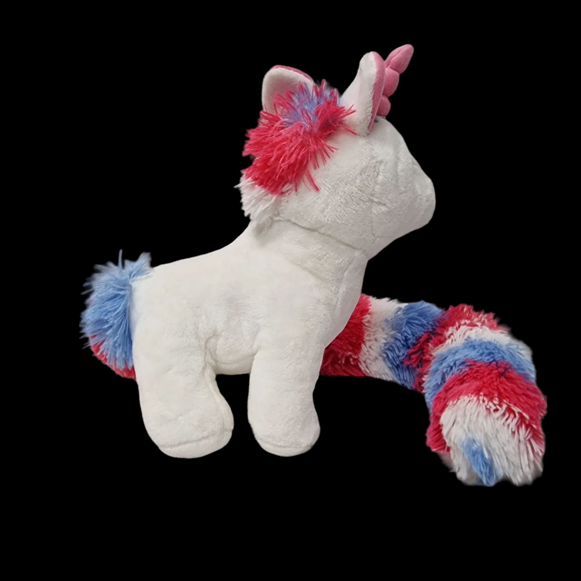 Gund Unicorn Fantasy Plush Soft Toy Long Rainbow Tail Cute