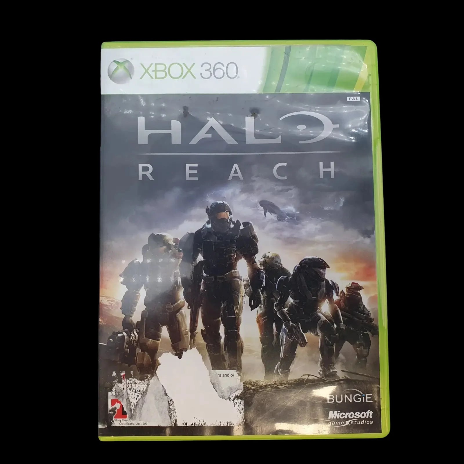 Halo Reach Microsoft Xbox 360 Bungie 2010 Video Game Cib