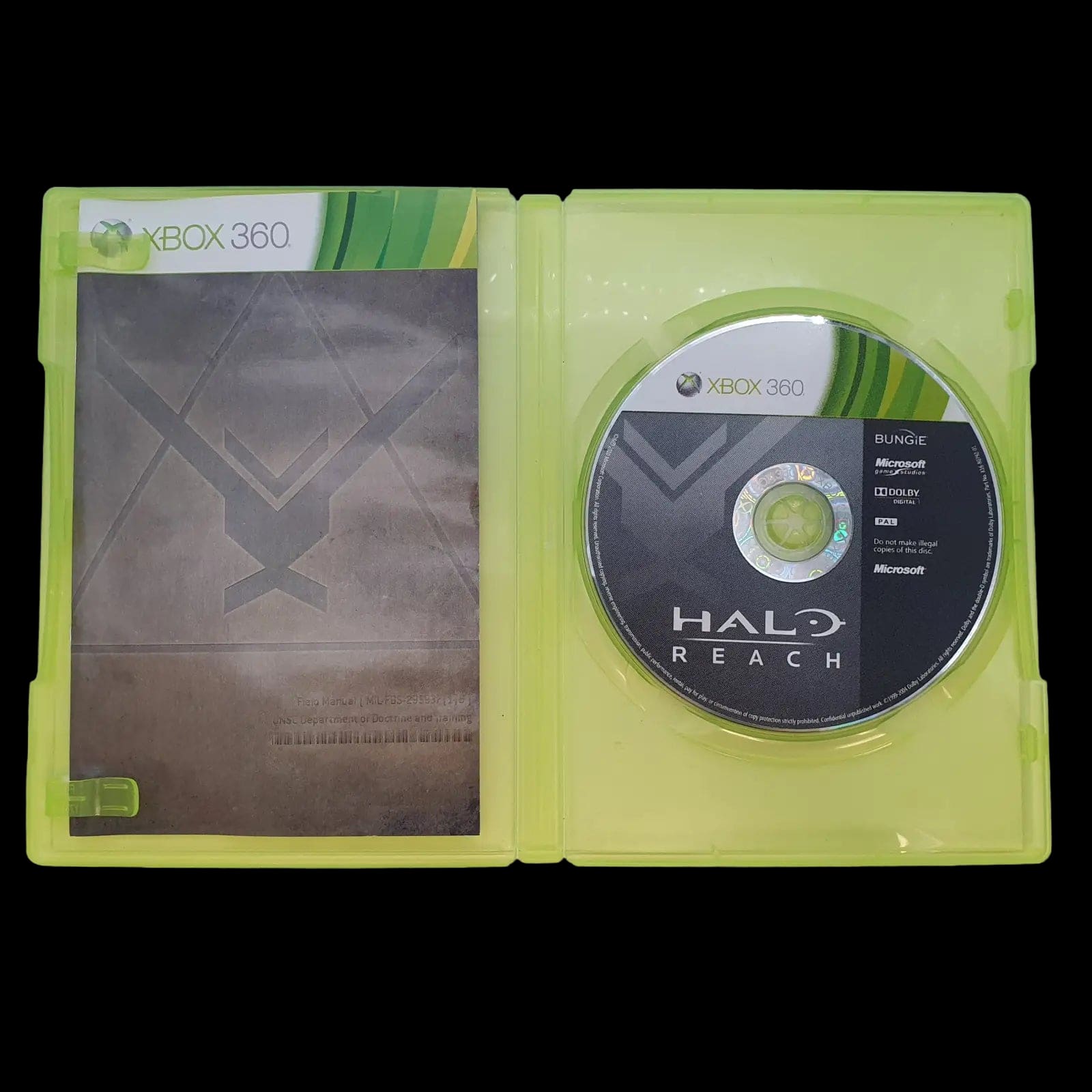 Halo Reach Microsoft Xbox 360 Bungie 2010 Video Game Cib