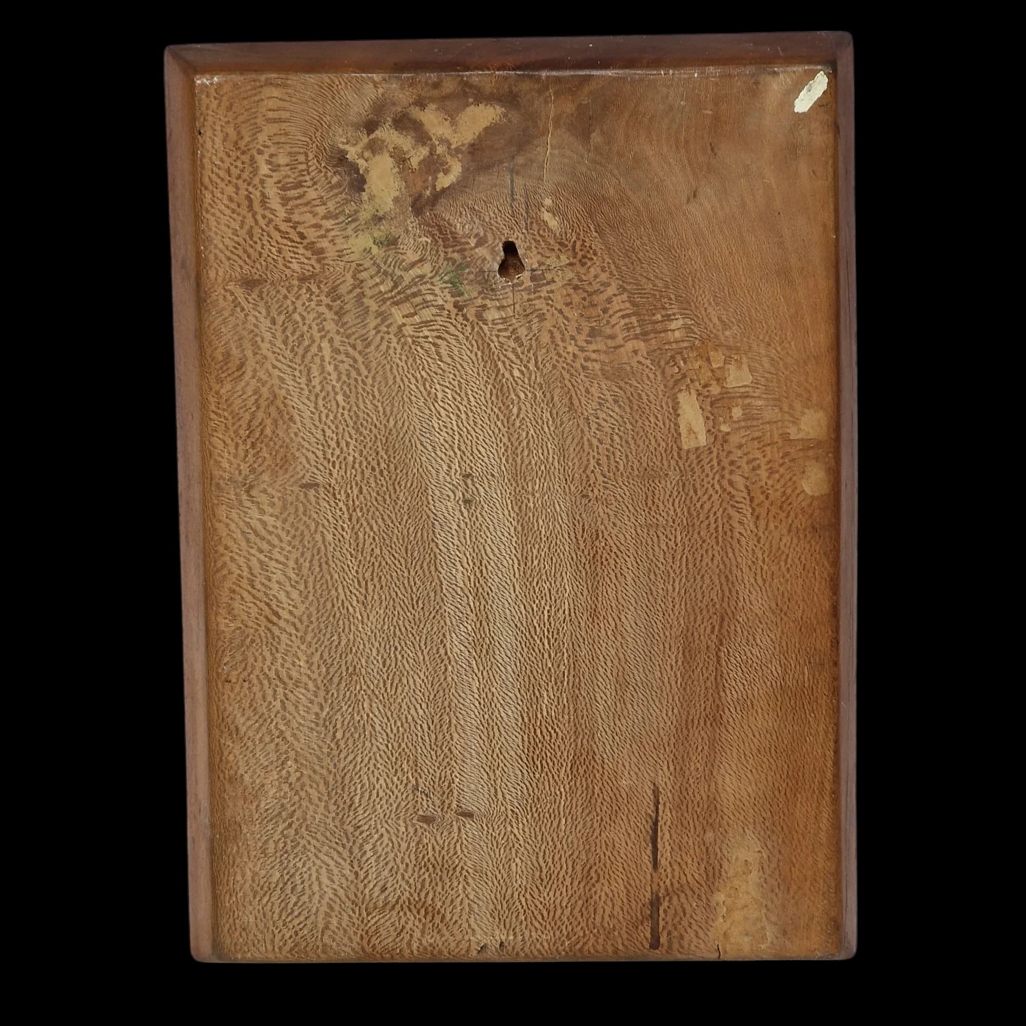 Hand Carved Wood Lady Wall Hanging - Picture - Unbranded