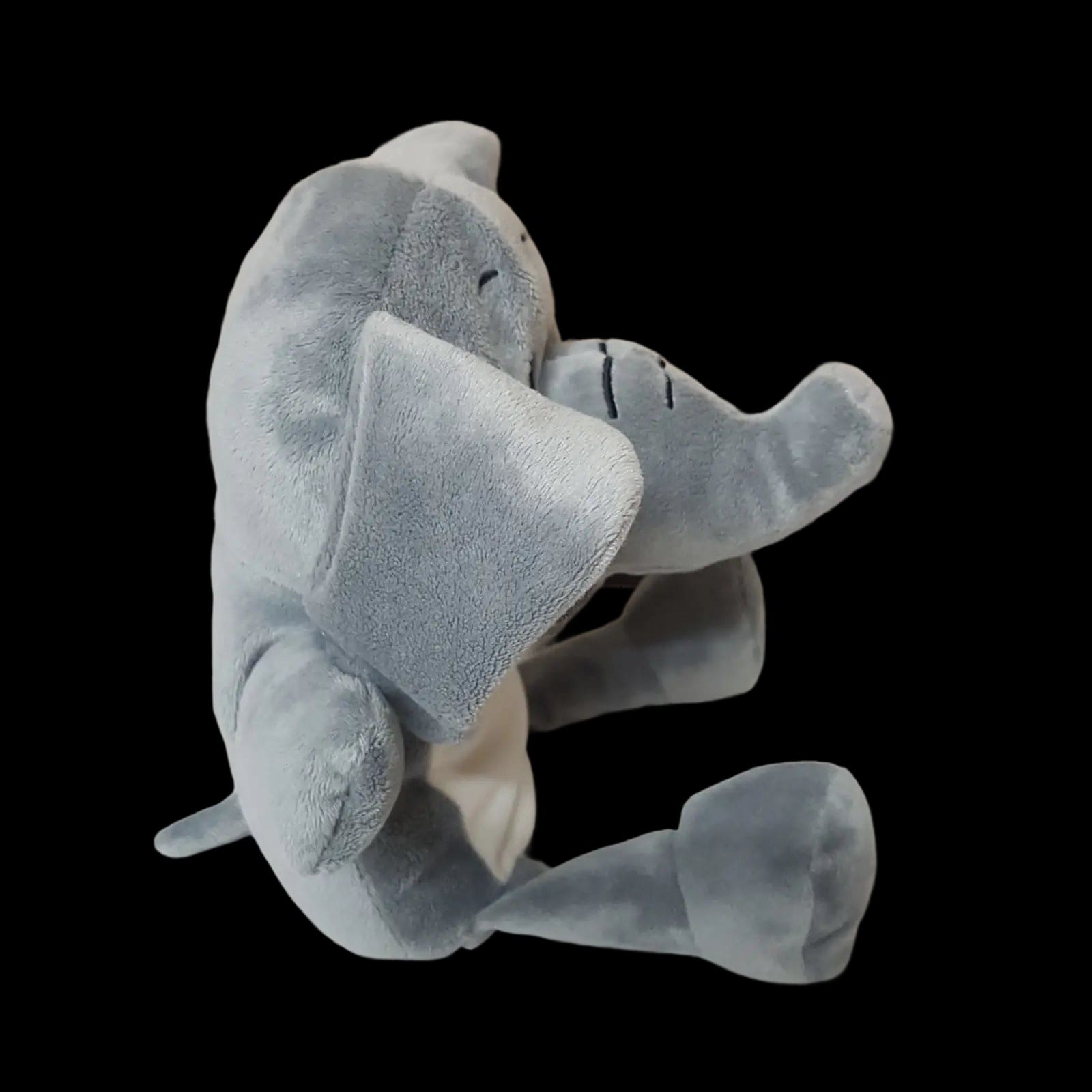 Hand Puppet Elephant Tusks Plush Soft Toy Little Town