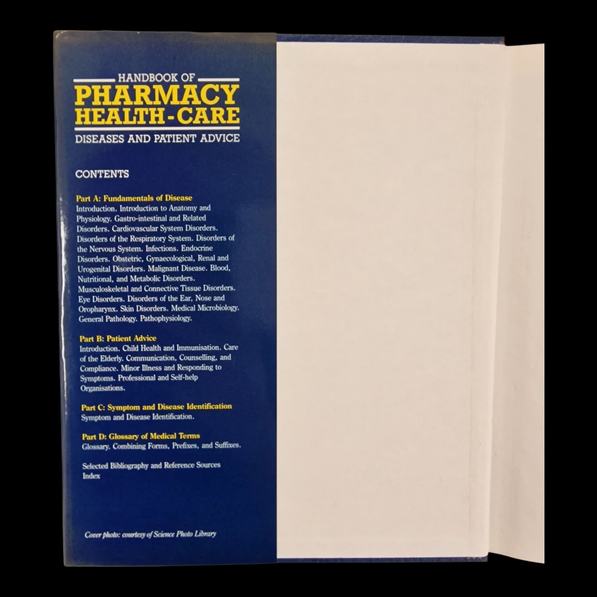 Handbook Of Pharmacy Healthcare Diseases And Patient Advice