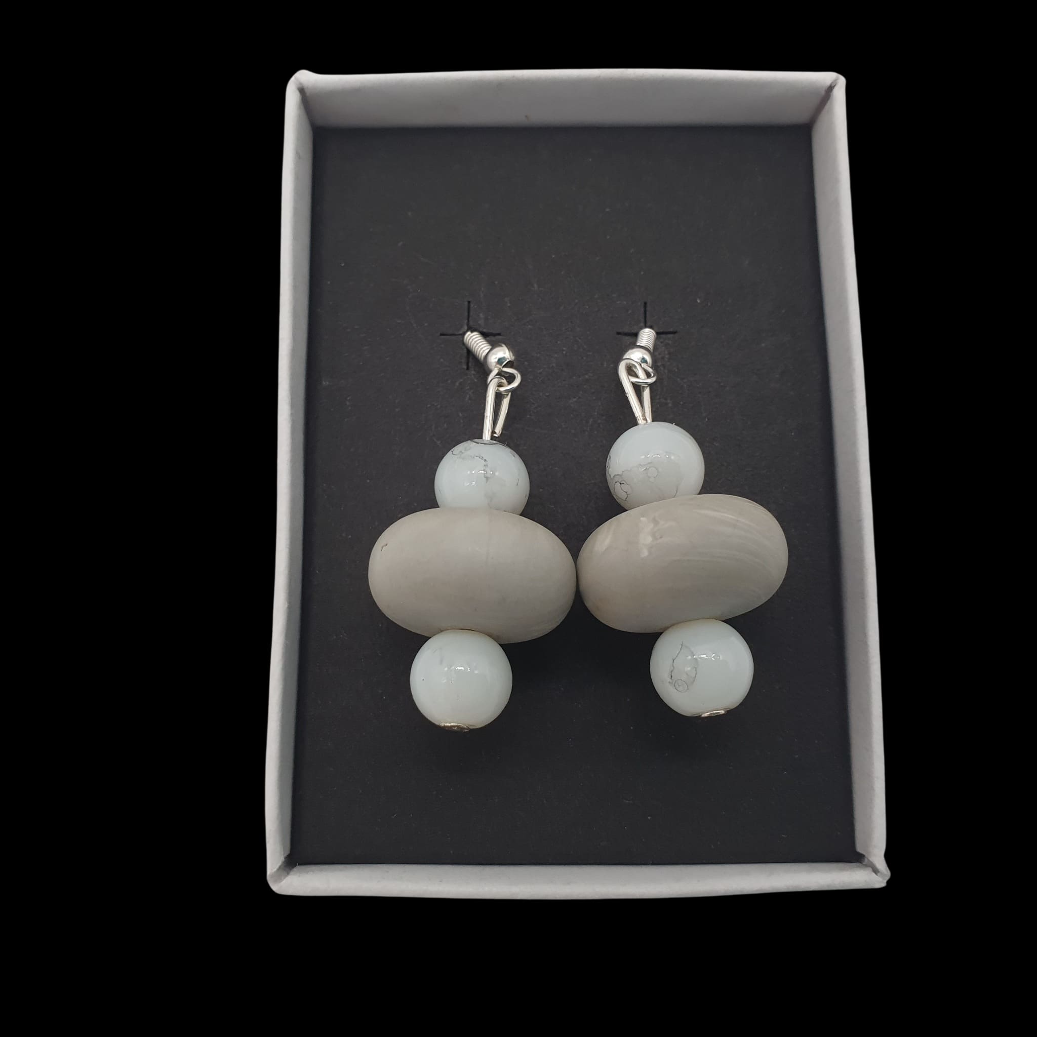 Handmade Hook Dangle Drop Fashion Earrings 925 Silver Gift