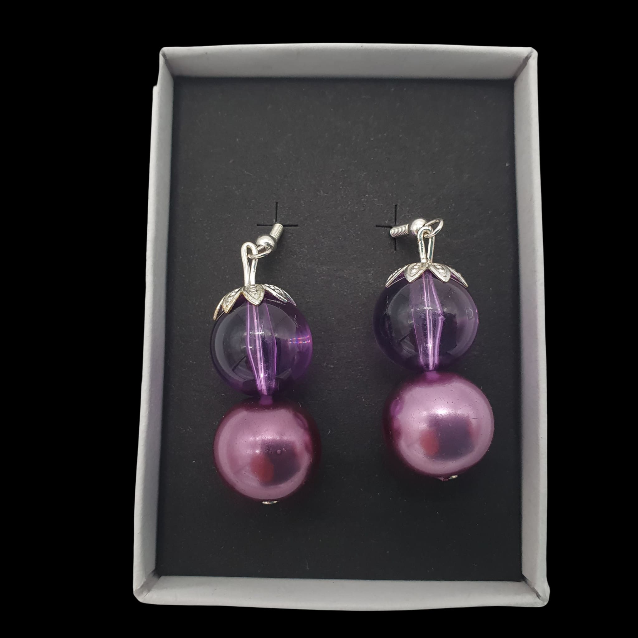 Handmade Hook Dangle Drop Fashion Earrings 925 Silver Gift