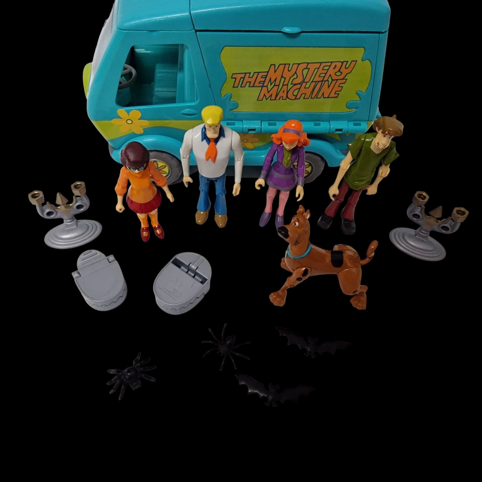 Hanna Barbera Scooby Doo Mystery Machine And 5 x Action