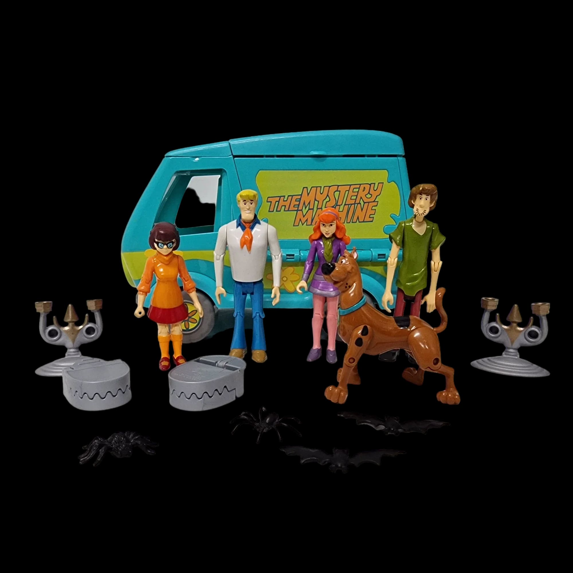 Hanna Barbera Scooby Doo Mystery Machine And 5 x Action