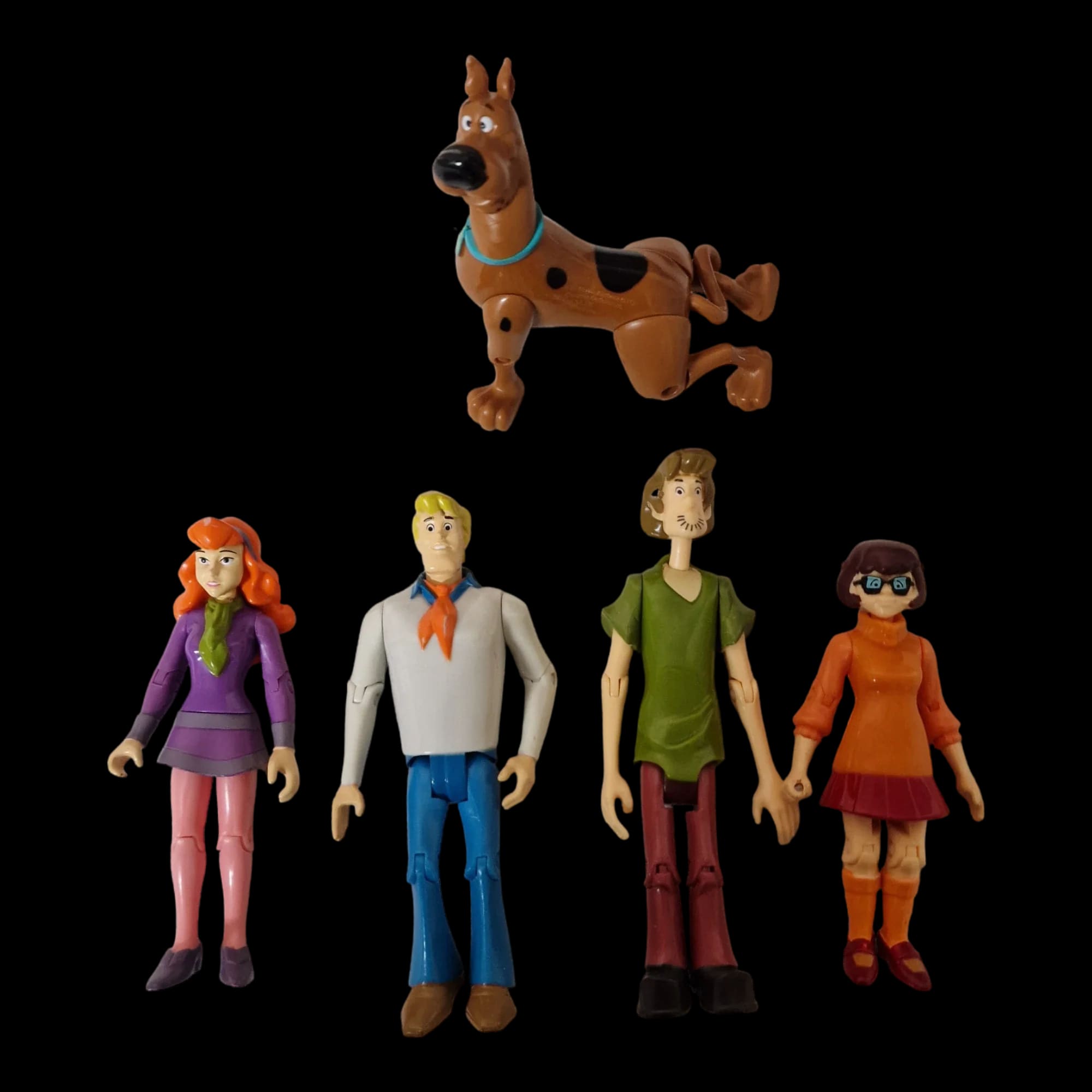 Hanna Barbera Scooby Doo Mystery Machine And 5 x Action