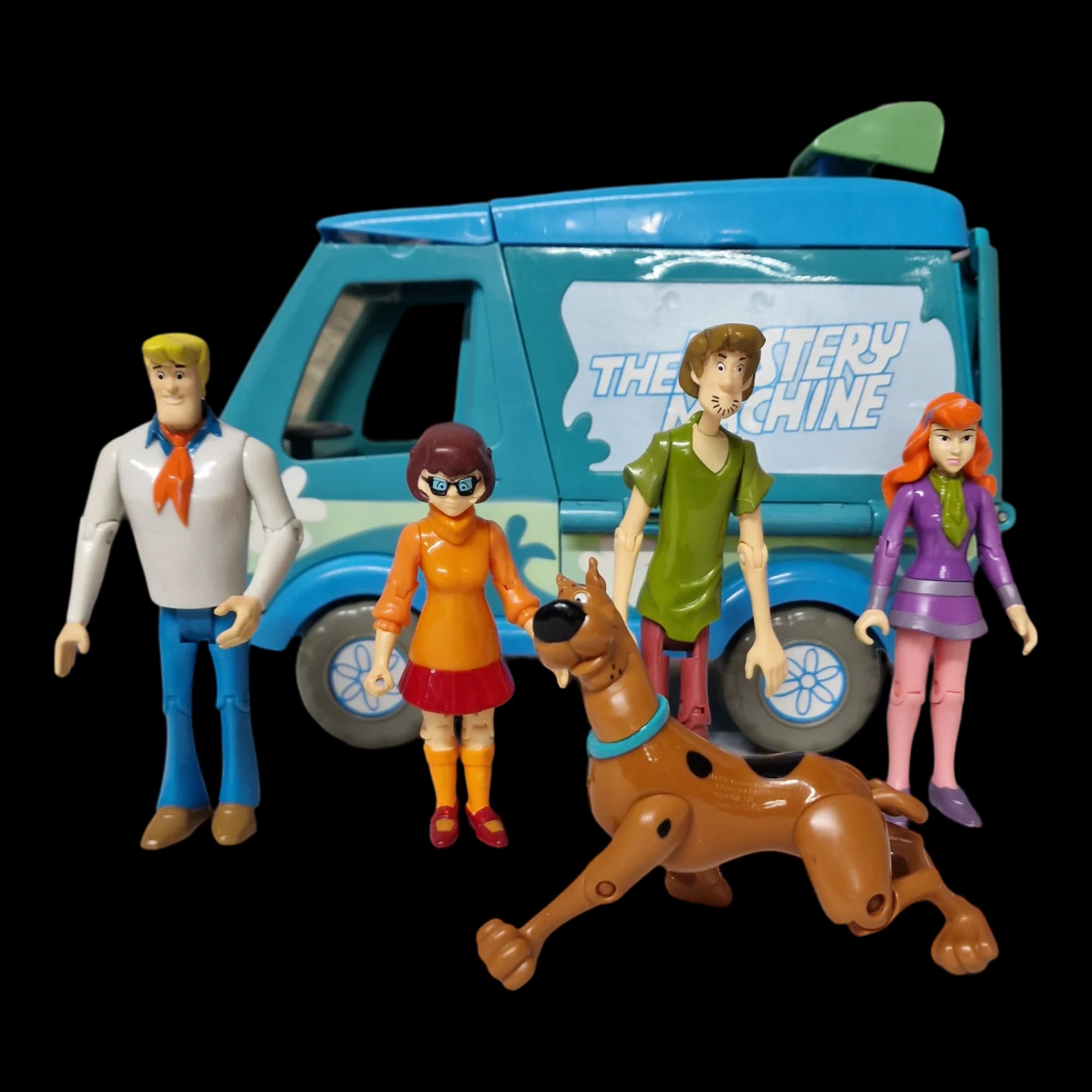 Hanna Barbera Scooby Doo Mystery Machine And 5 x Action