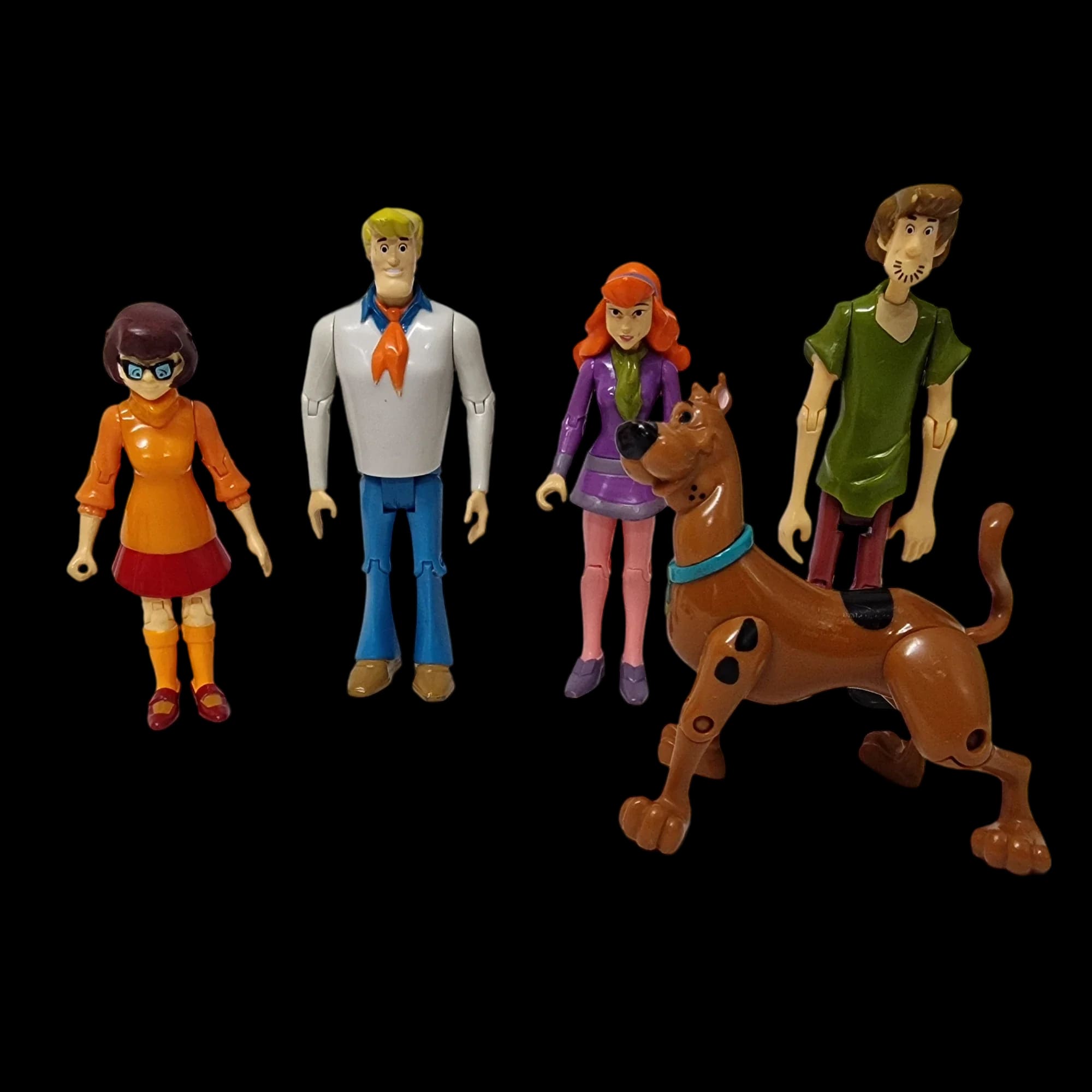 Hanna Barbera Scooby Doo Mystery Machine And 5 x Action