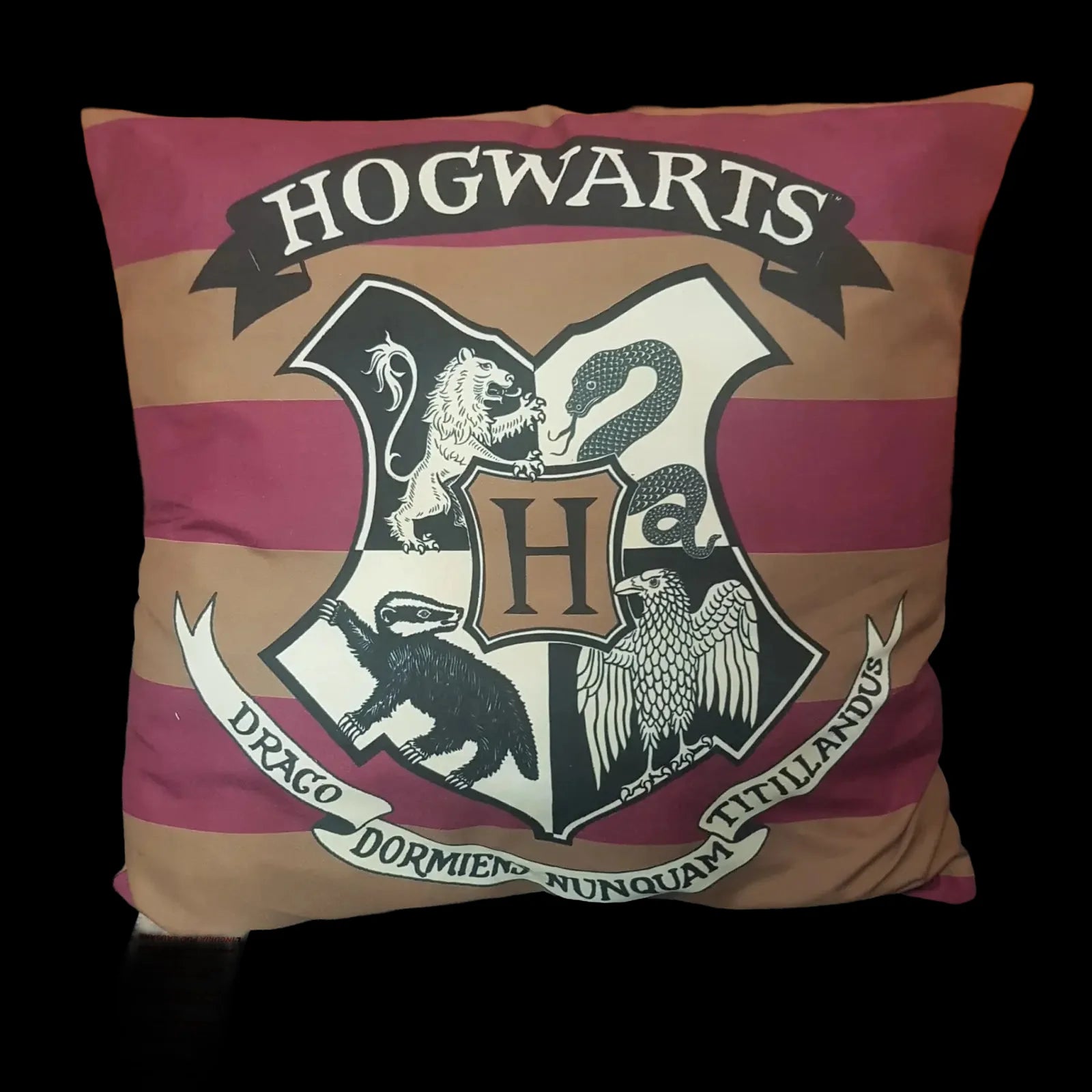 Harry Potter Hogwarts Cushion - Preloved - 1 - 1160