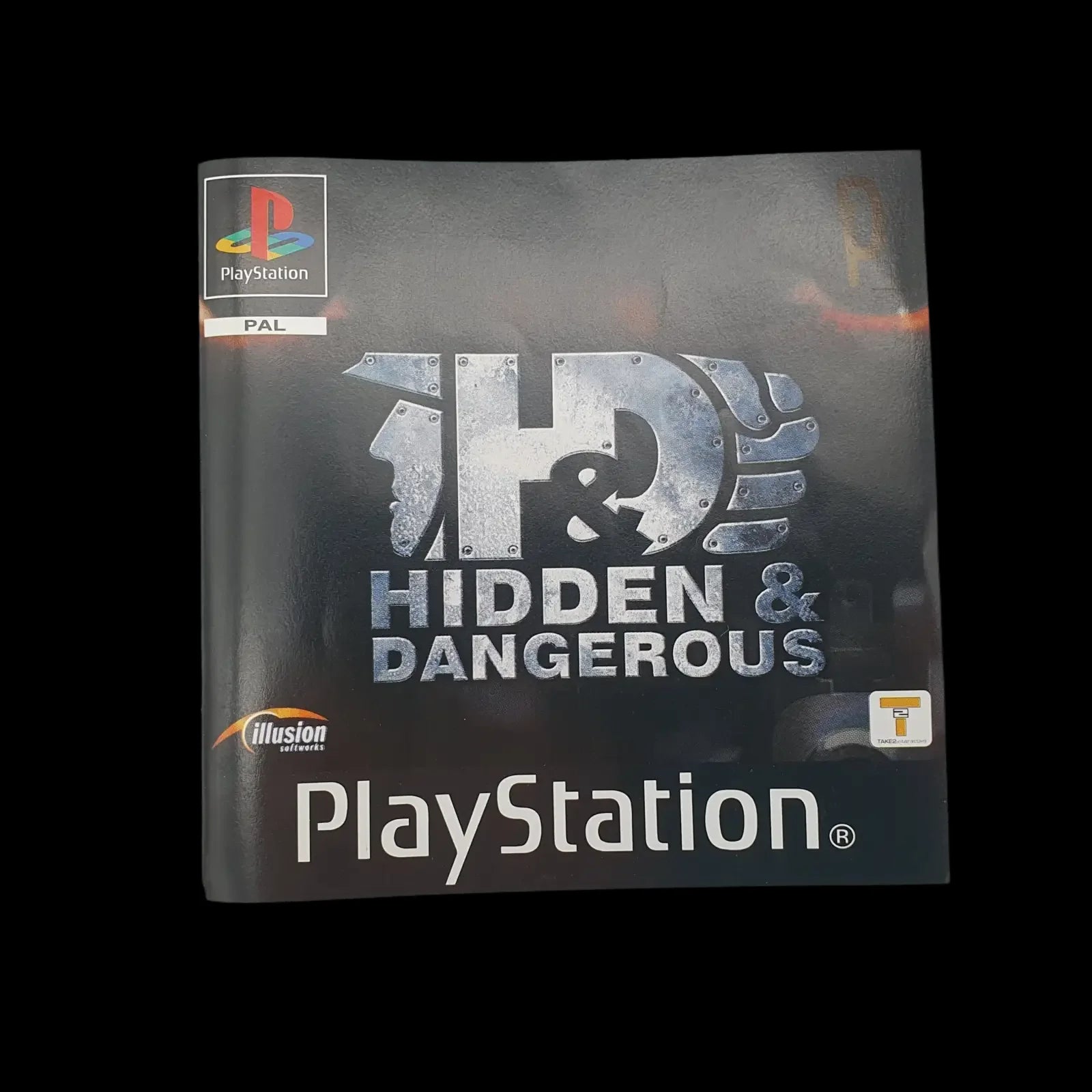 Hidden Dangerous Playstation 1 Ps1 Take2 2001 Video Game