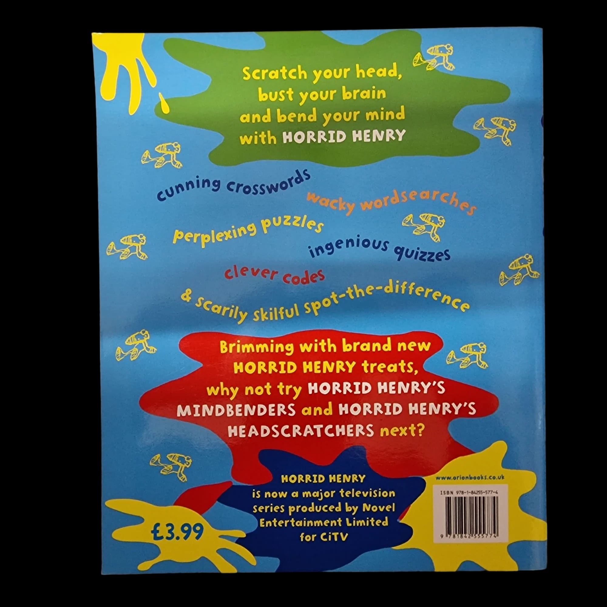 Horrid Henry 5 x activity Books Francesca Simon