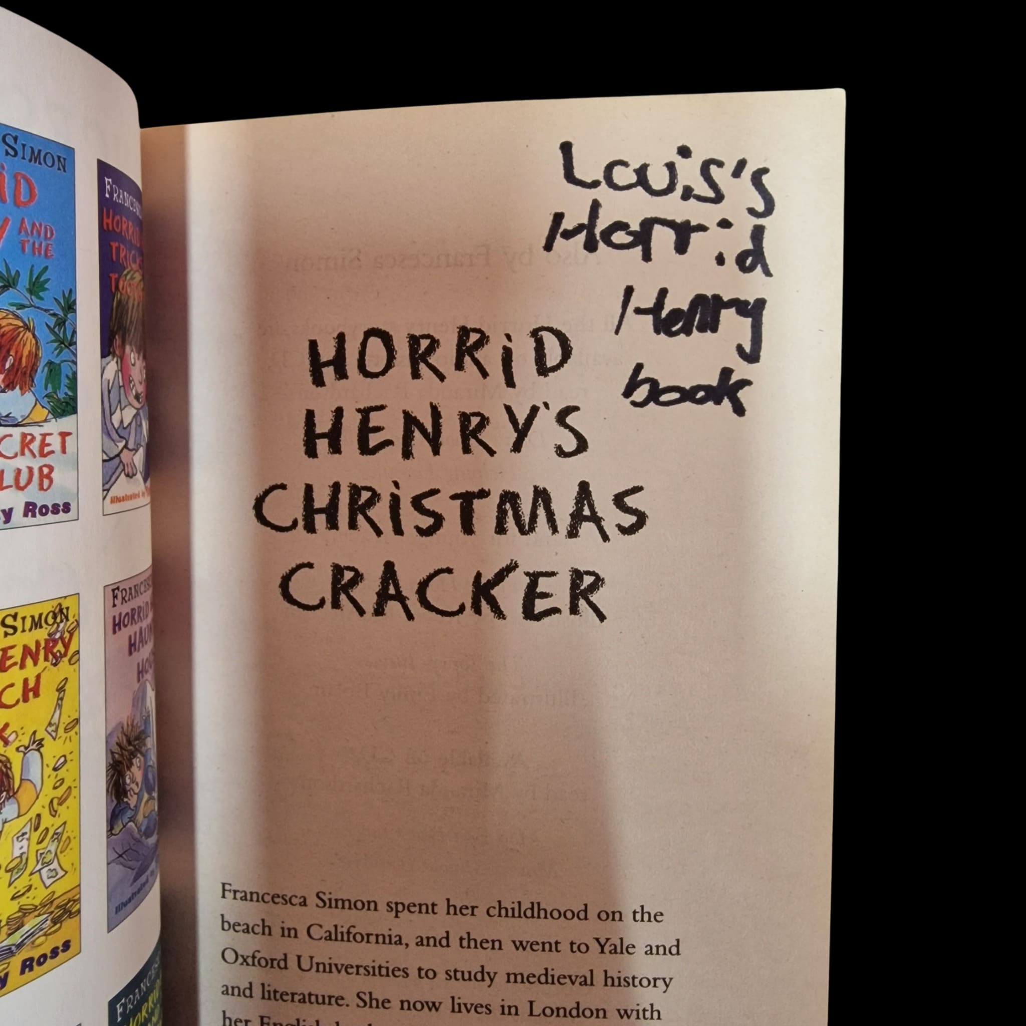 Horrid Henry’s Christmas Cracker - Preloved - Books