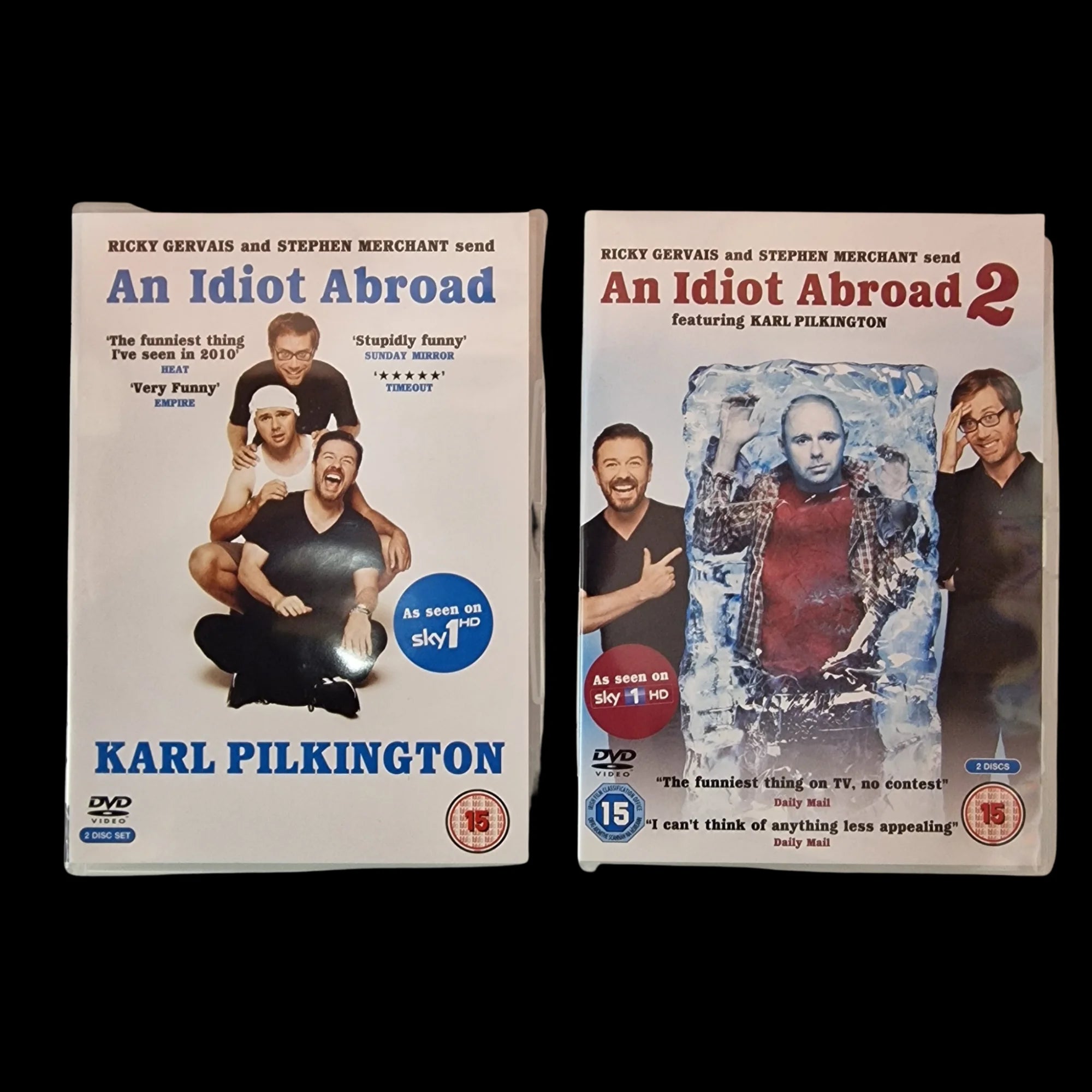 An Idiot Abroad Series 1 & 2 - Preloved - DVD - BSKYB - 3