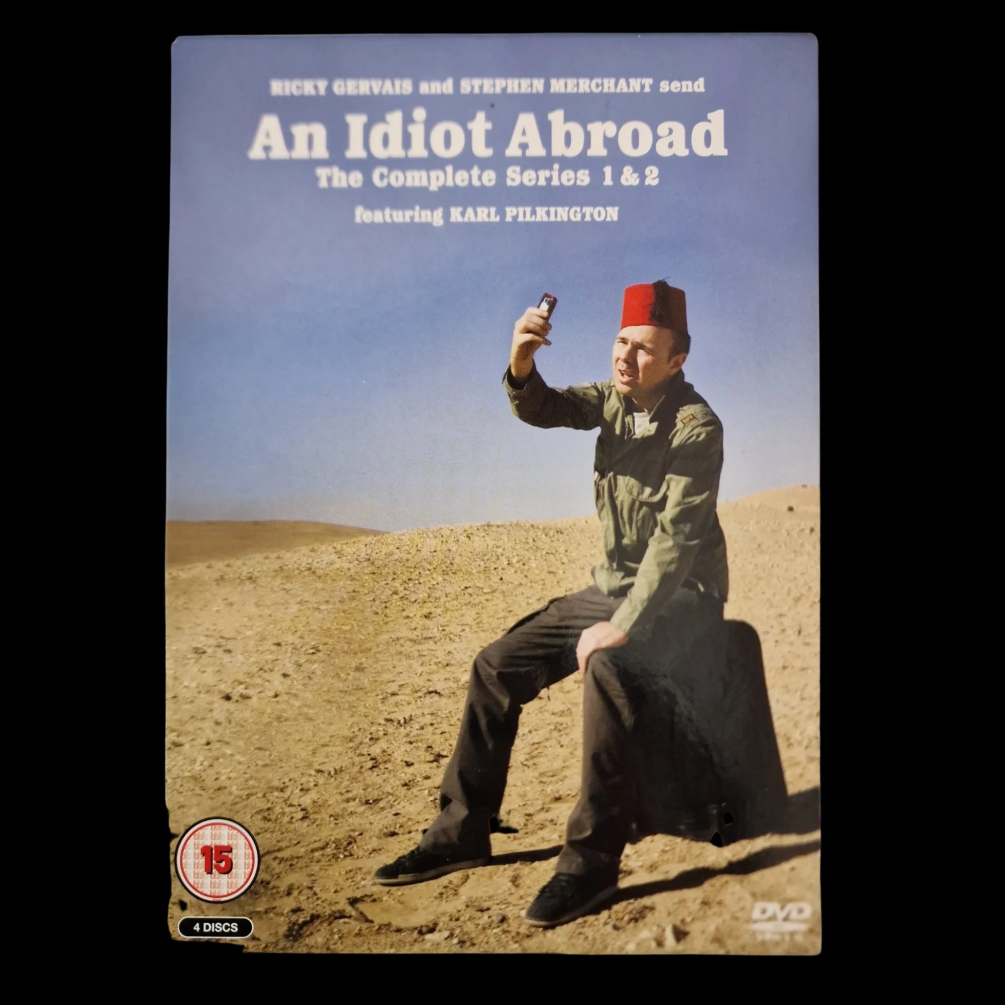 An Idiot Abroad Series 1 & 2 - Preloved - DVD - BSKYB - 1394